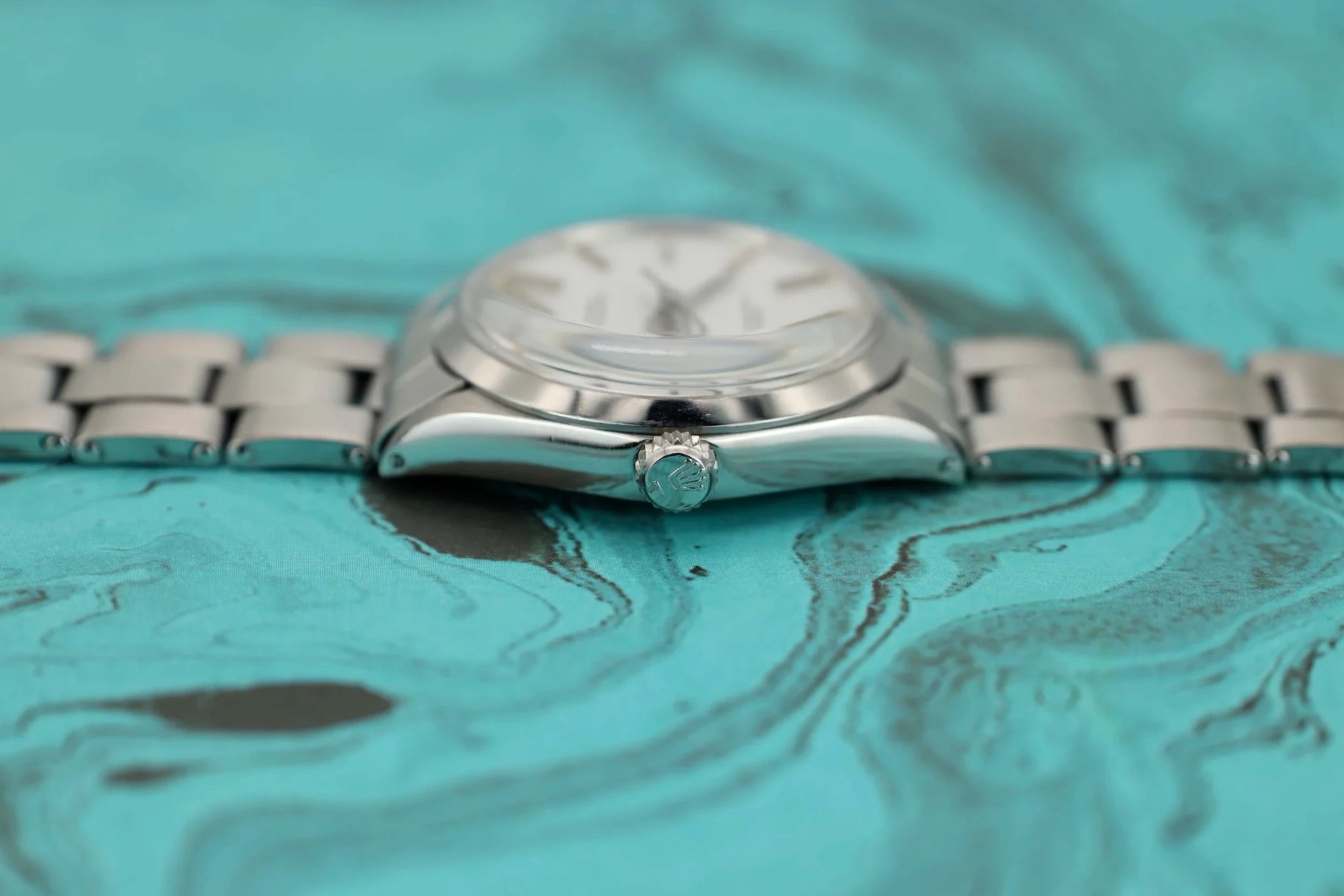 1969 Rolex Oyster Perpetual Ref. 1002 | White Dial - Sierra Time Co