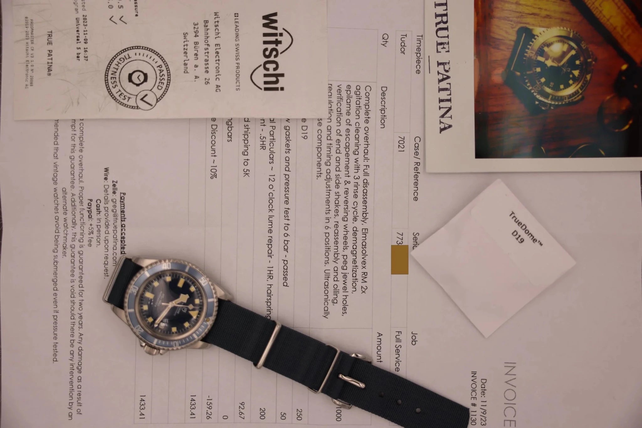 1969 Tudor Snowflake Ref. 7021/0 | Serviced - Sierra Time Co