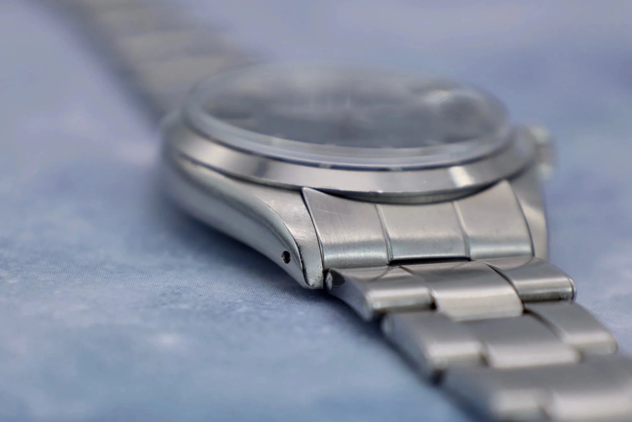 1970 Rolex Date Ref. 1500 | Blue Mosaic Dial - Sierra Time Co