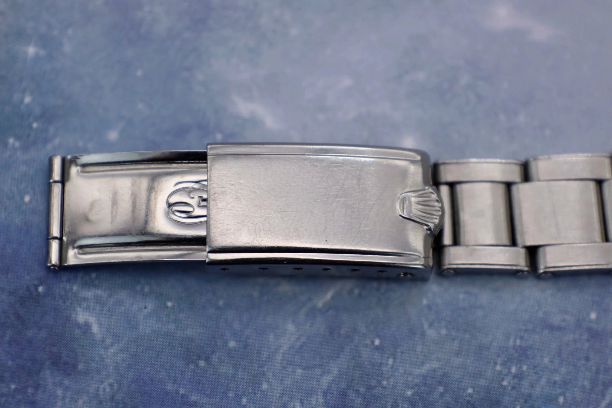 1970 Rolex Date Ref. 1500 | Blue Mosaic Dial - Sierra Time Co