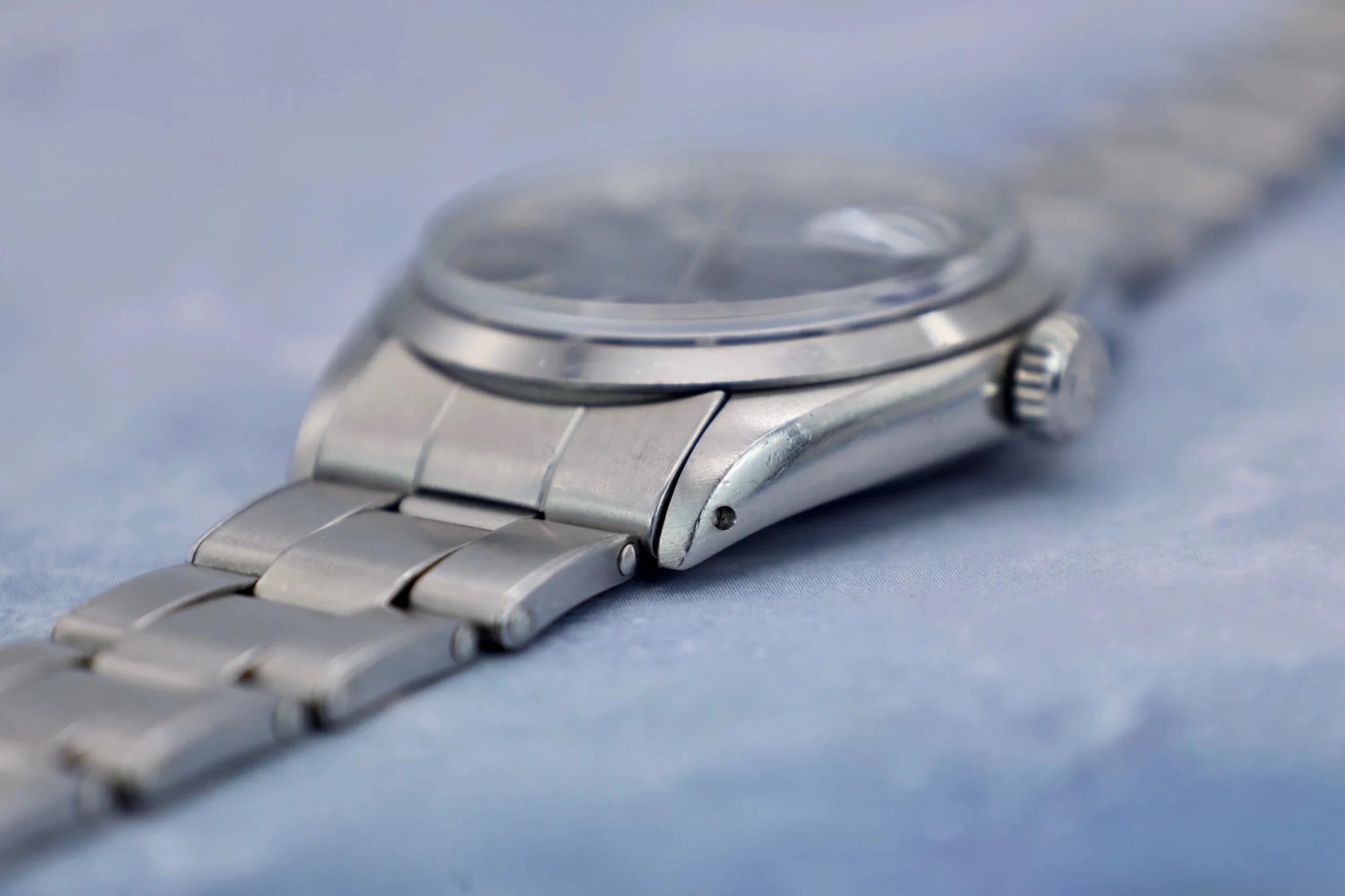 1970 Rolex Date Ref. 1500 | Blue Mosaic Dial - Sierra Time Co