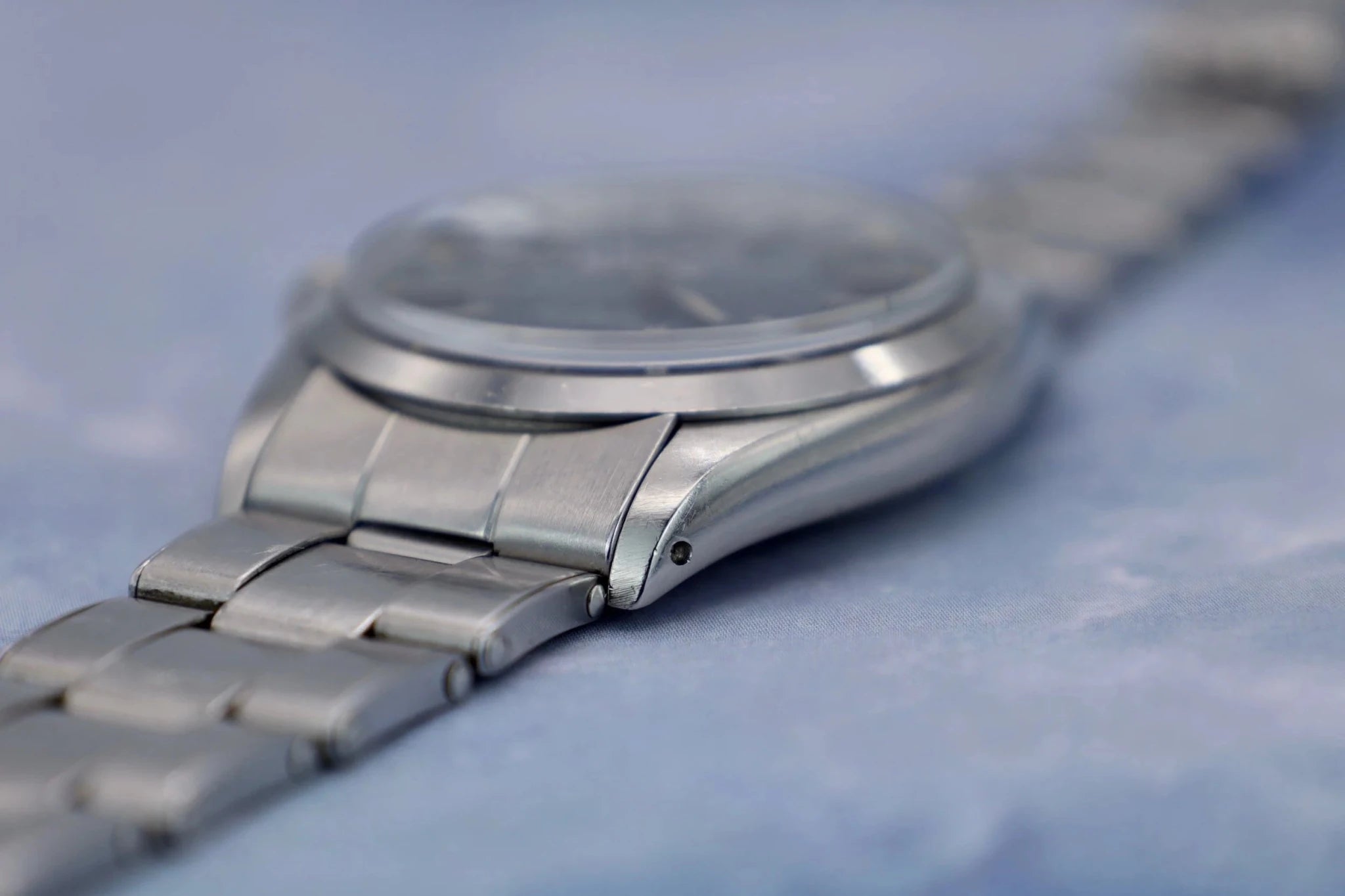 1970 Rolex Date Ref. 1500 | Blue Mosaic Dial - Sierra Time Co