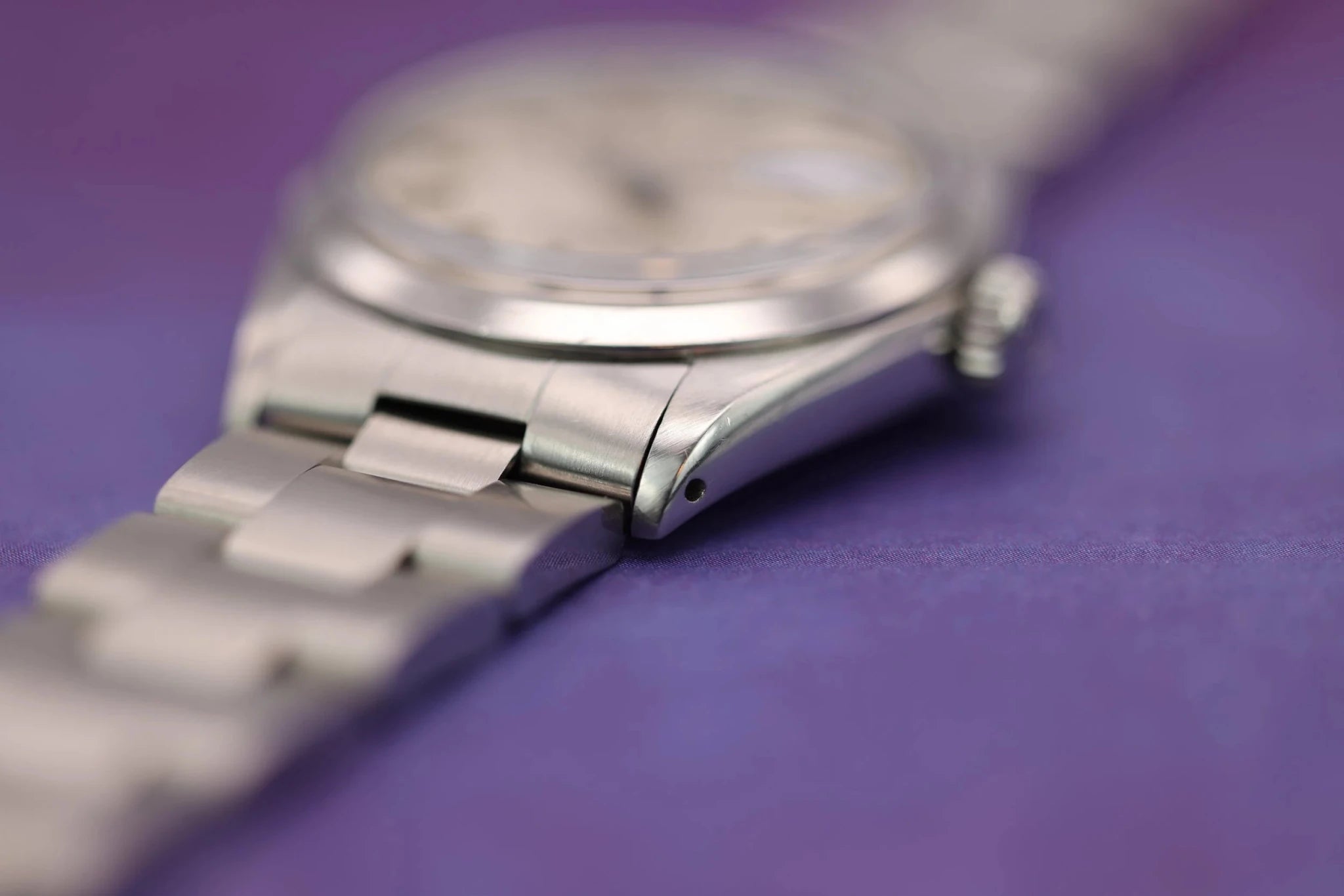 1970 Rolex Date Ref. 1500 | Silver Dial | Onyx Markers - Sierra Time Co