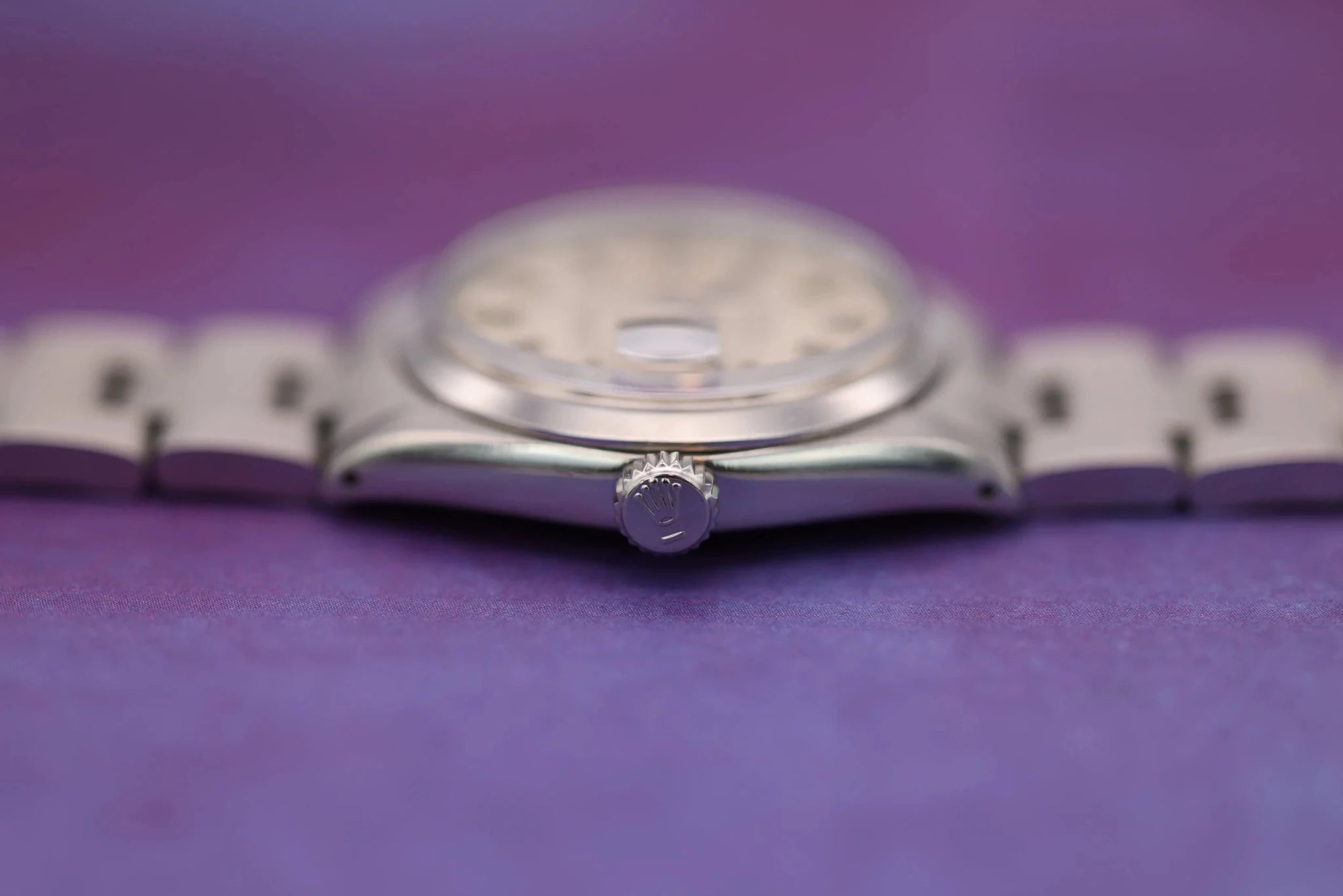 1970 Rolex Date Ref. 1500 | Silver Dial | Onyx Markers - Sierra Time Co
