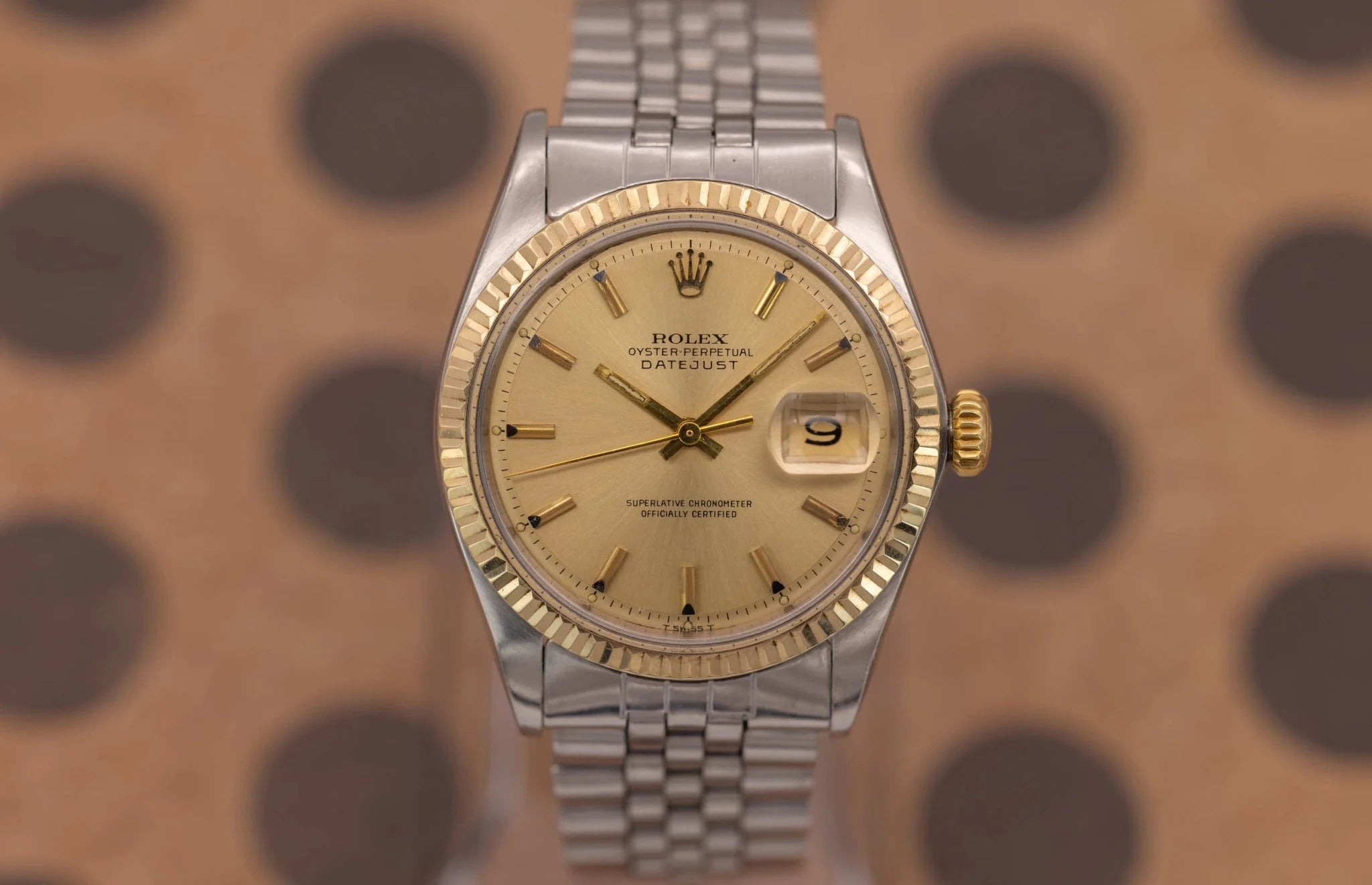 1970 Rolex Datejust Ref. 1601 | Champagne Noir Dial - Sierra Time Co