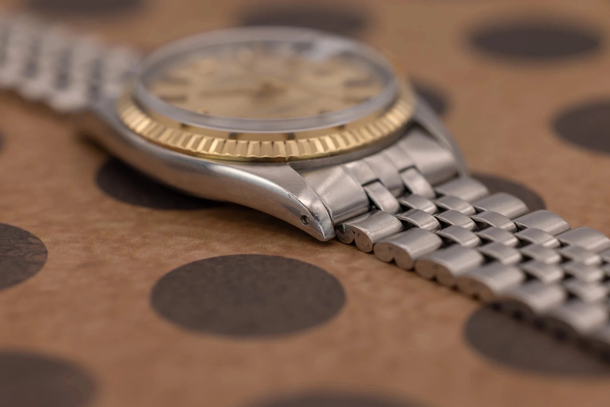 1970 Rolex Datejust Ref. 1601 | Champagne Noir Dial - Sierra Time Co