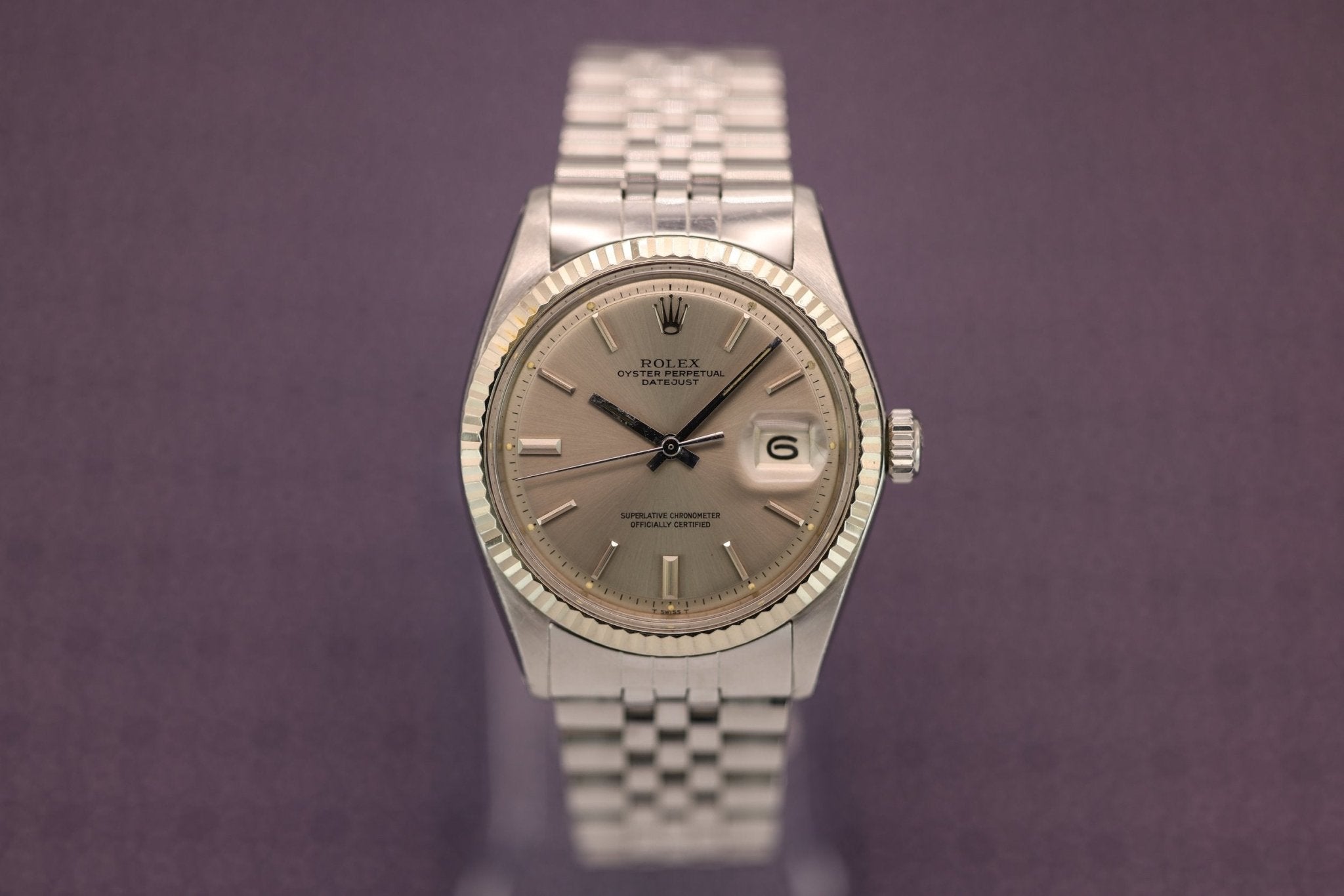 1970 Rolex Datejust Ref. 1601 | Grey Dial - Sierra Time Co