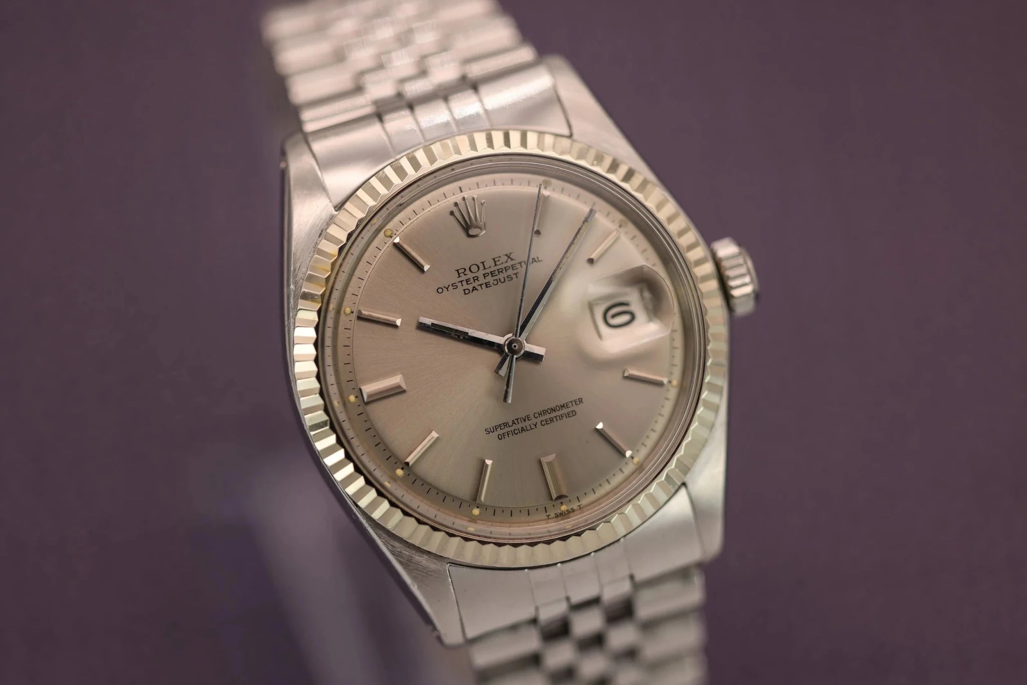 1970 Rolex Datejust Ref. 1601 | Grey Dial - Sierra Time Co