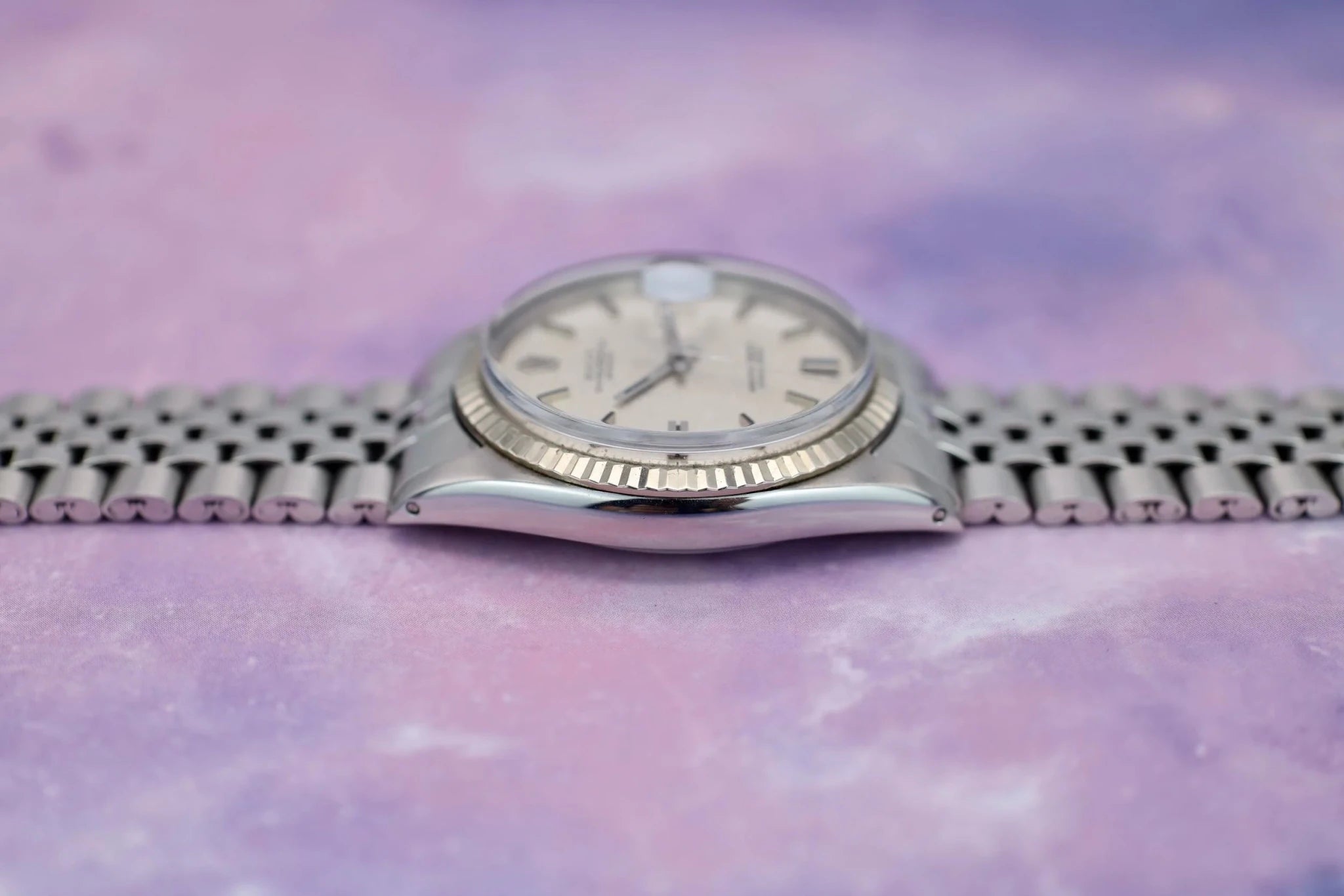 1970 Rolex Datejust Ref. 1601 | Linen Dial - Sierra Time Co