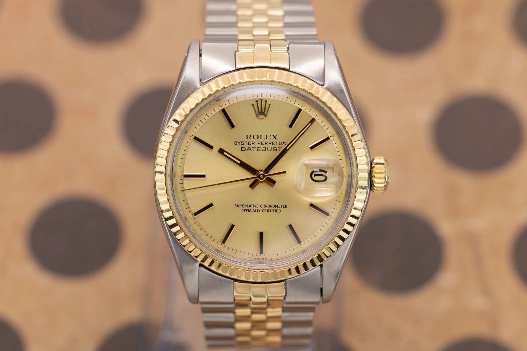 1970 Rolex Datejust Ref. 16013 | Champagne Dial - Sierra Time Co