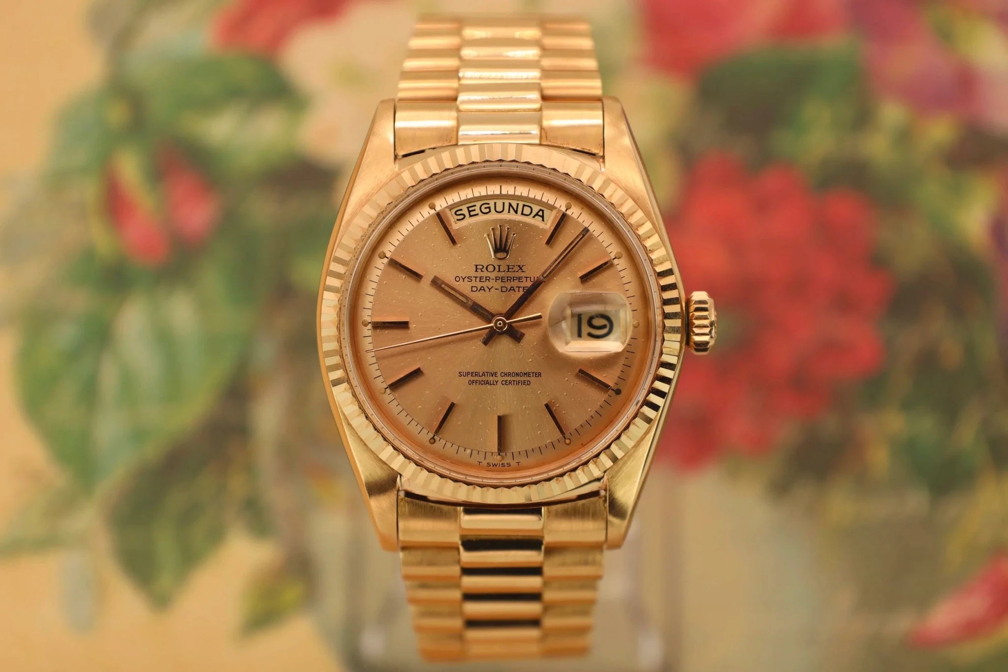 1970 Rolex Day-Date Ref. 1803 | Pink Gold | Papers - Sierra Time Co