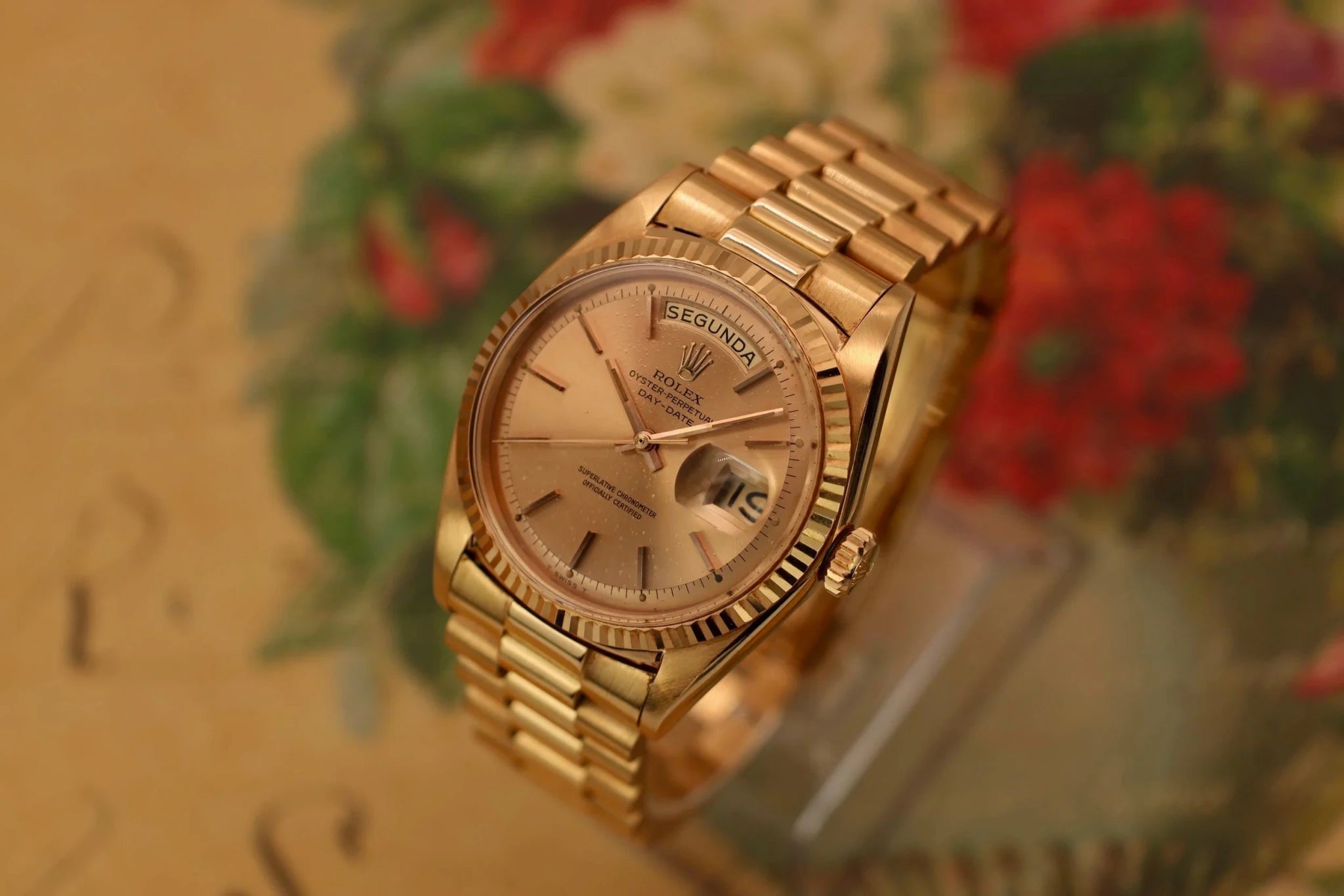 1970 Rolex Day-Date Ref. 1803 | Pink Gold | Papers - Sierra Time Co