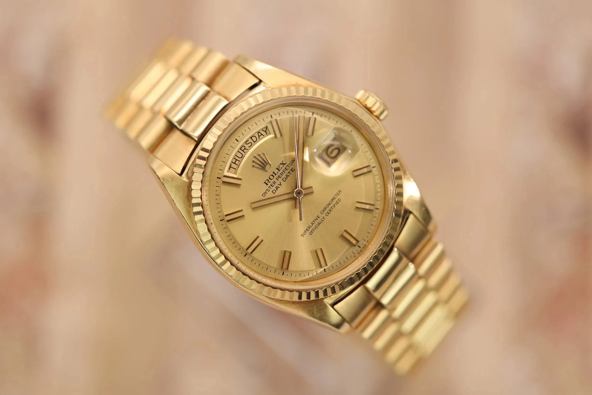 1970 Rolex Day-Date Ref. 1803 | Wide-Boy Dial - Sierra Time Co