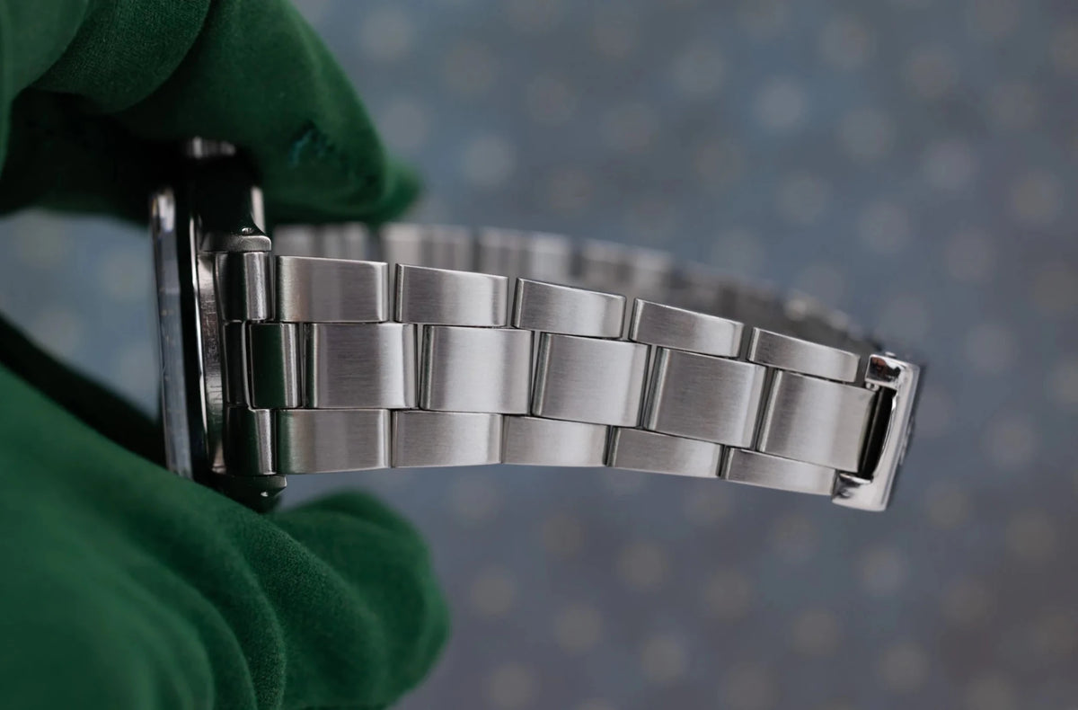 1971 Rolex Air-King Ref. 5500 | Silver Linen Dial - Sierra Time Co