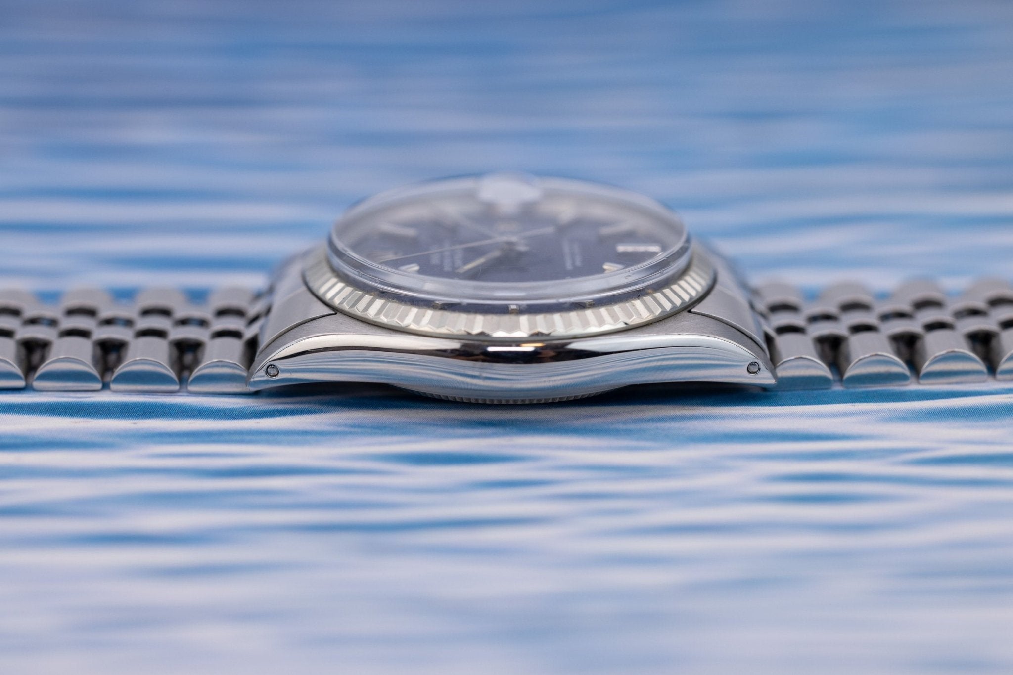 1971 Rolex Datejust Ref. 1601 | Blue Mosaic Dial - Sierra Time Co