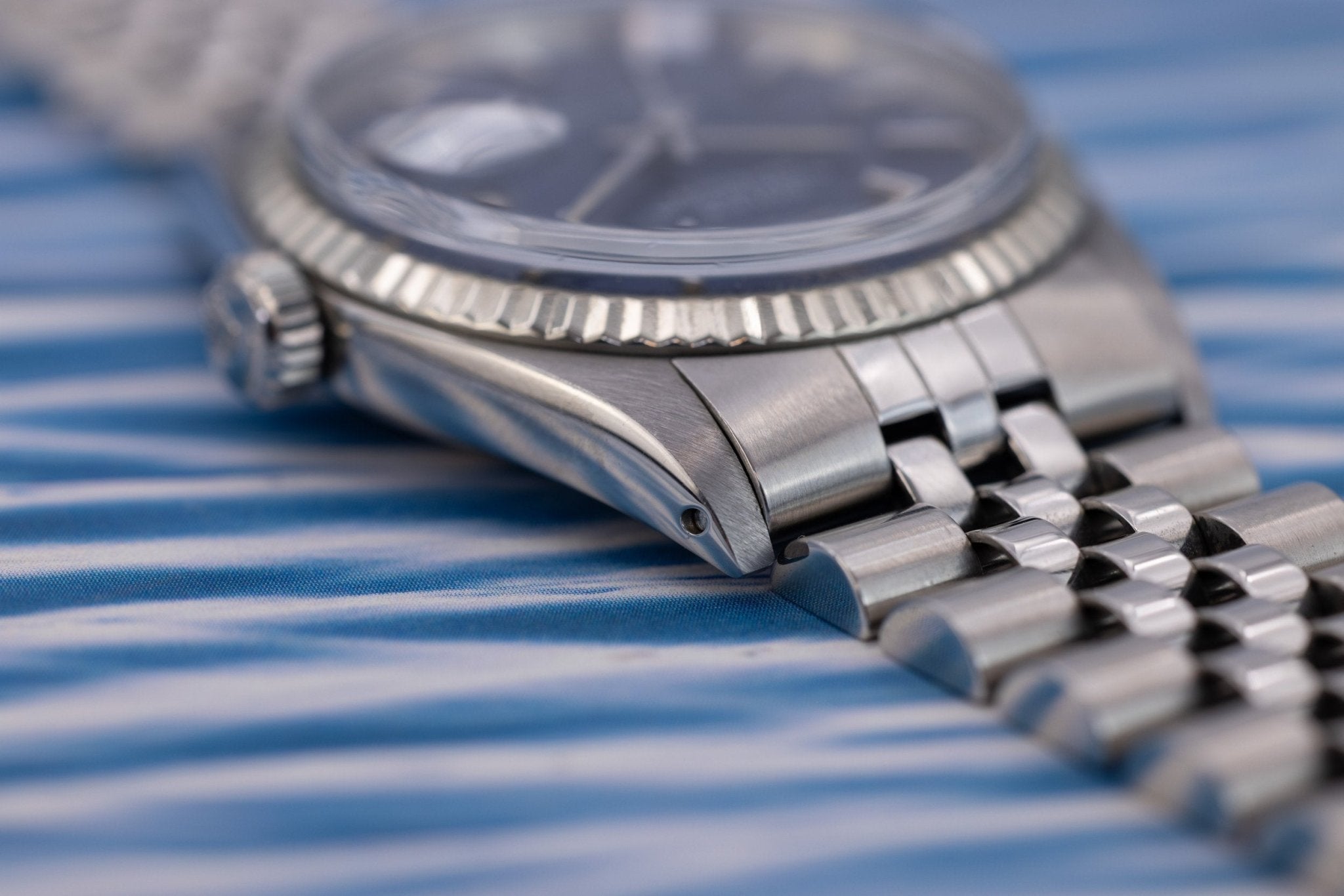 1971 Rolex Datejust Ref. 1601 | Blue Mosaic Dial - Sierra Time Co