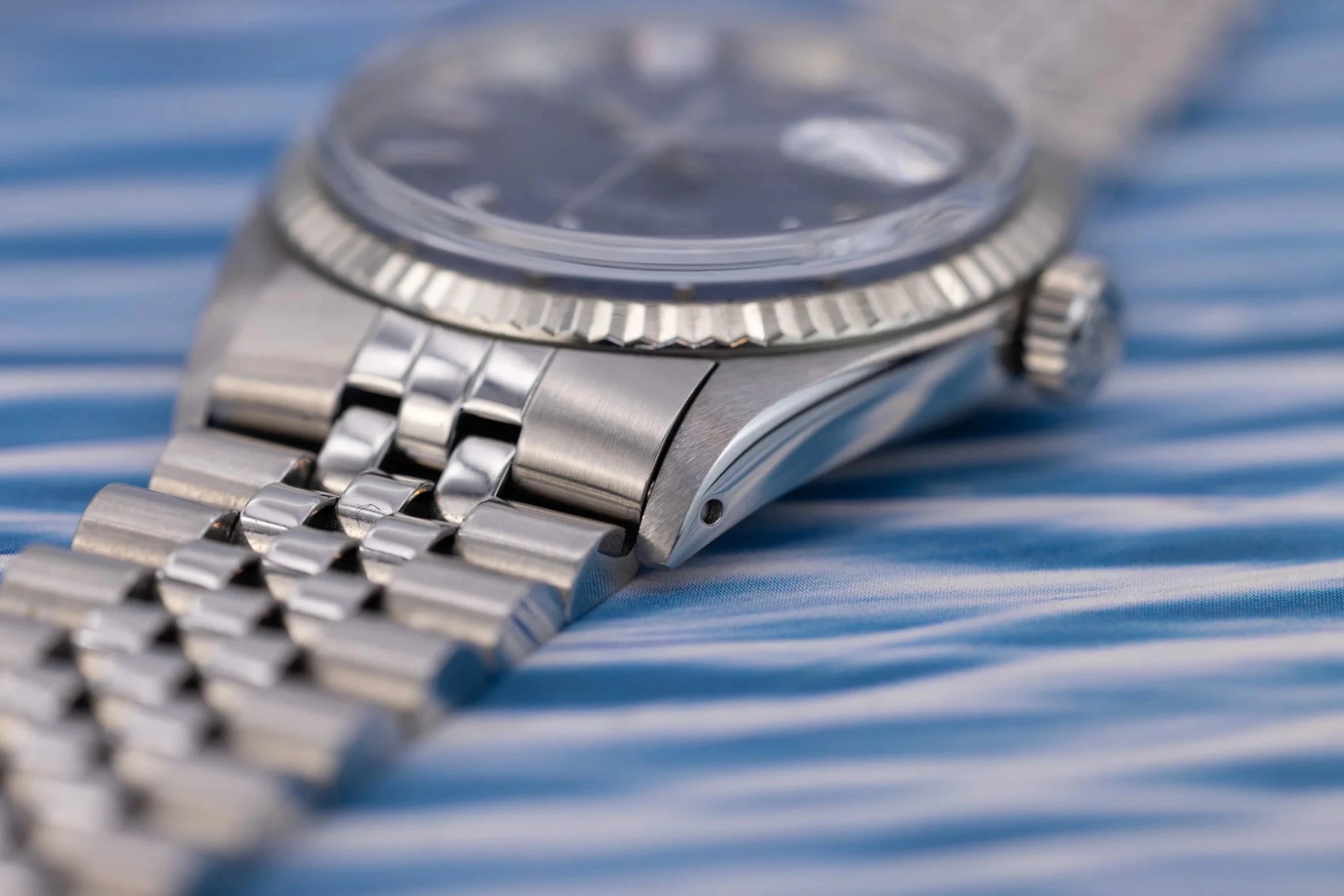 1971 Rolex Datejust Ref. 1601 | Blue Mosaic Dial - Sierra Time Co