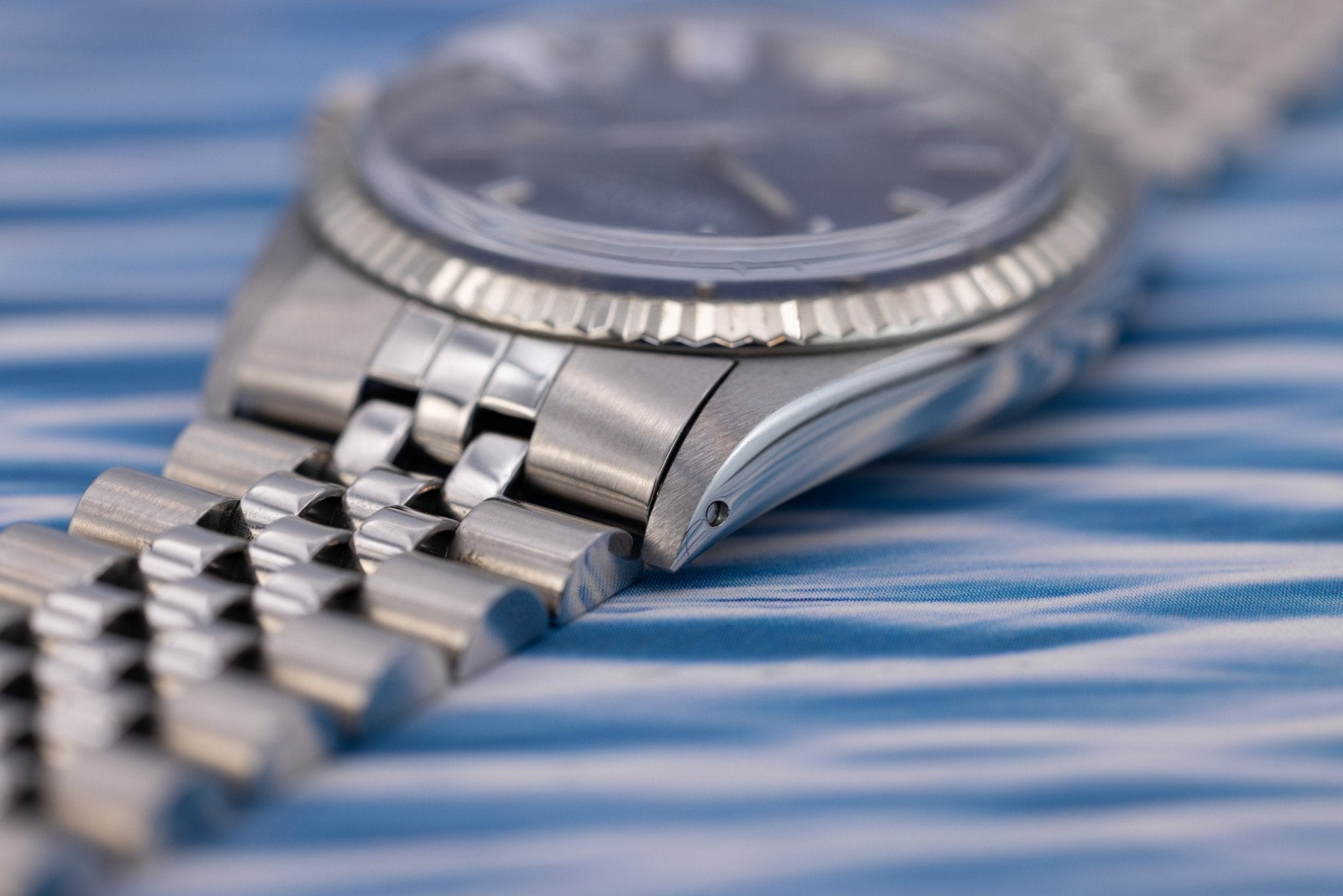 1971 Rolex Datejust Ref. 1601 | Blue Mosaic Dial - Sierra Time Co