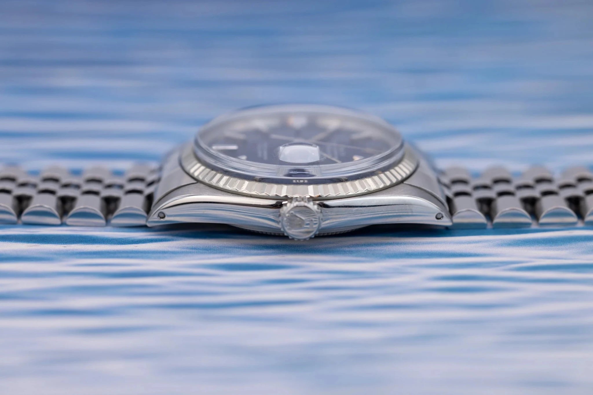1971 Rolex Datejust Ref. 1601 | Blue Mosaic Dial - Sierra Time Co