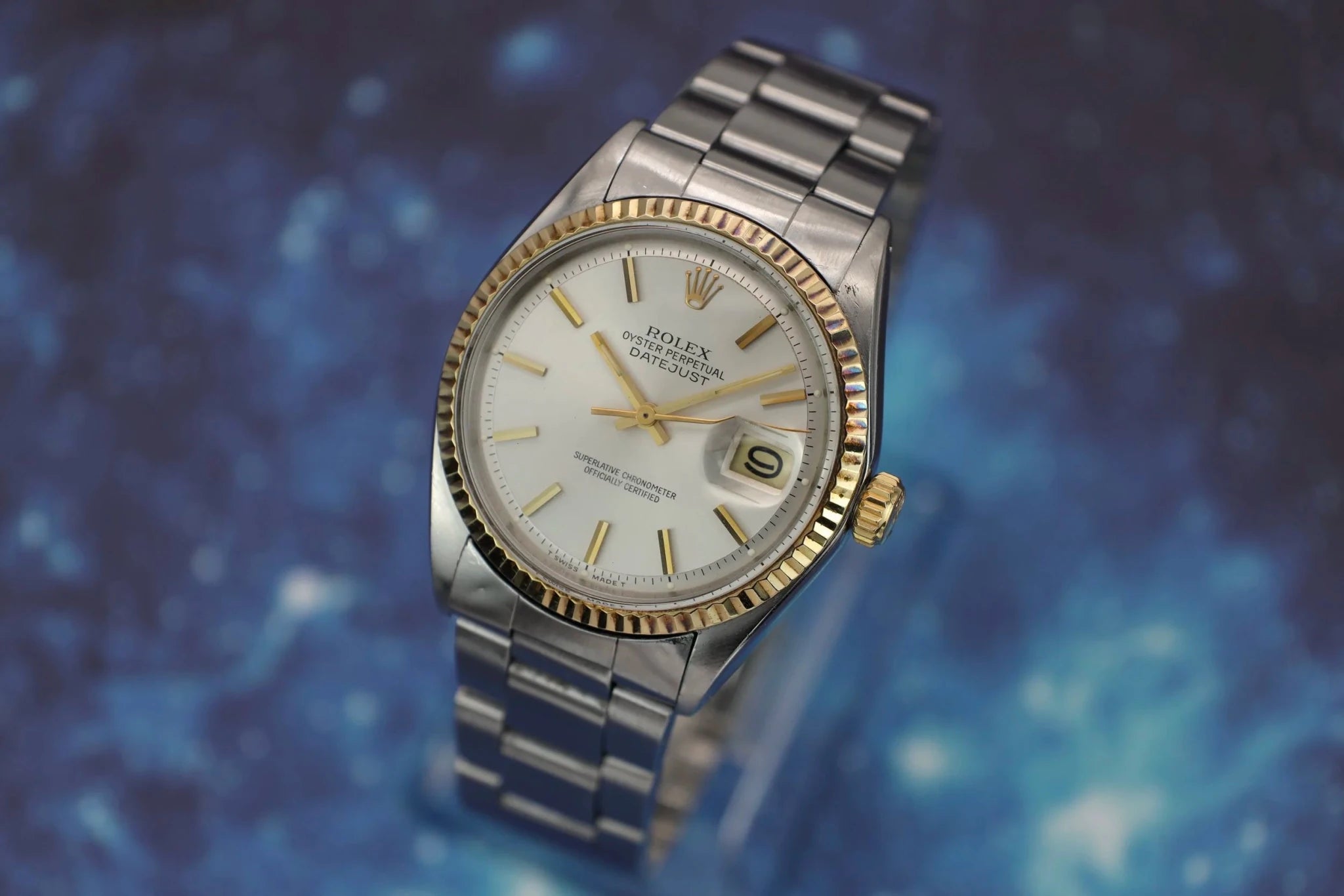 1971 Rolex Datejust Ref. 1601 | Just a Touch of Gold - Sierra Time Co