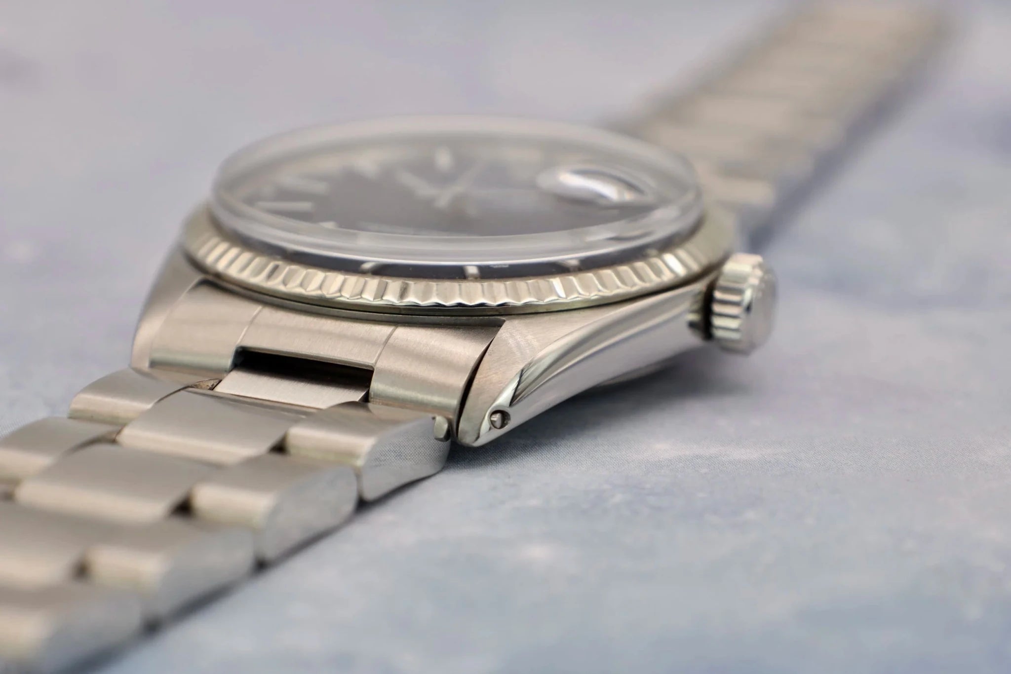 1971 Rolex Datejust Ref. 1601 | Matte Blue Dial - Sierra Time Co
