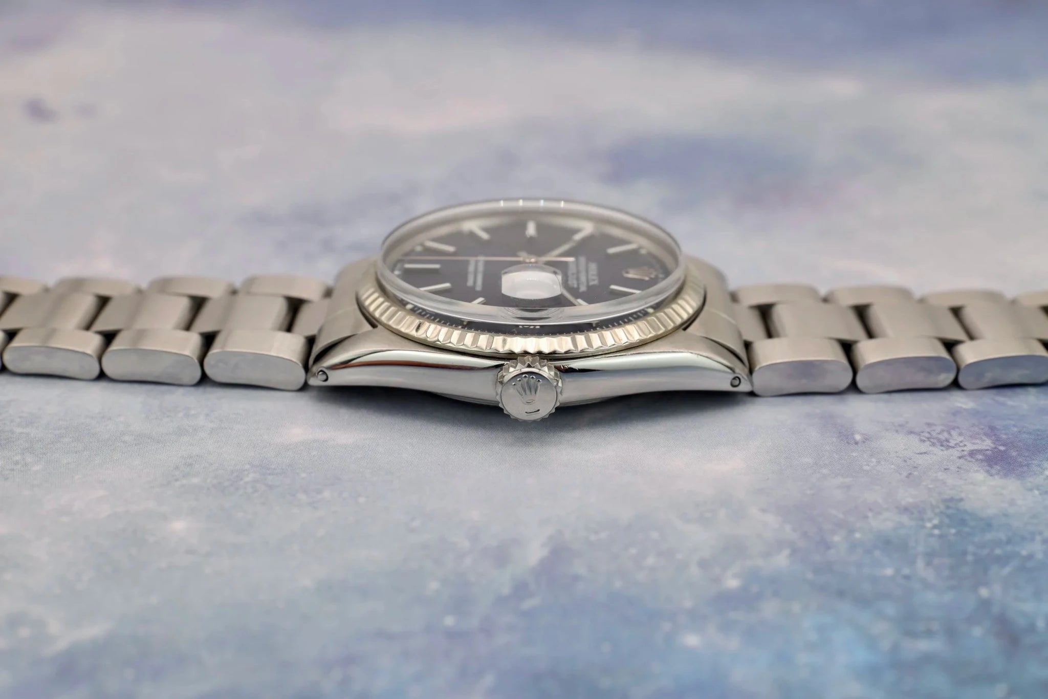 1971 Rolex Datejust Ref. 1601 | Matte Blue Dial - Sierra Time Co