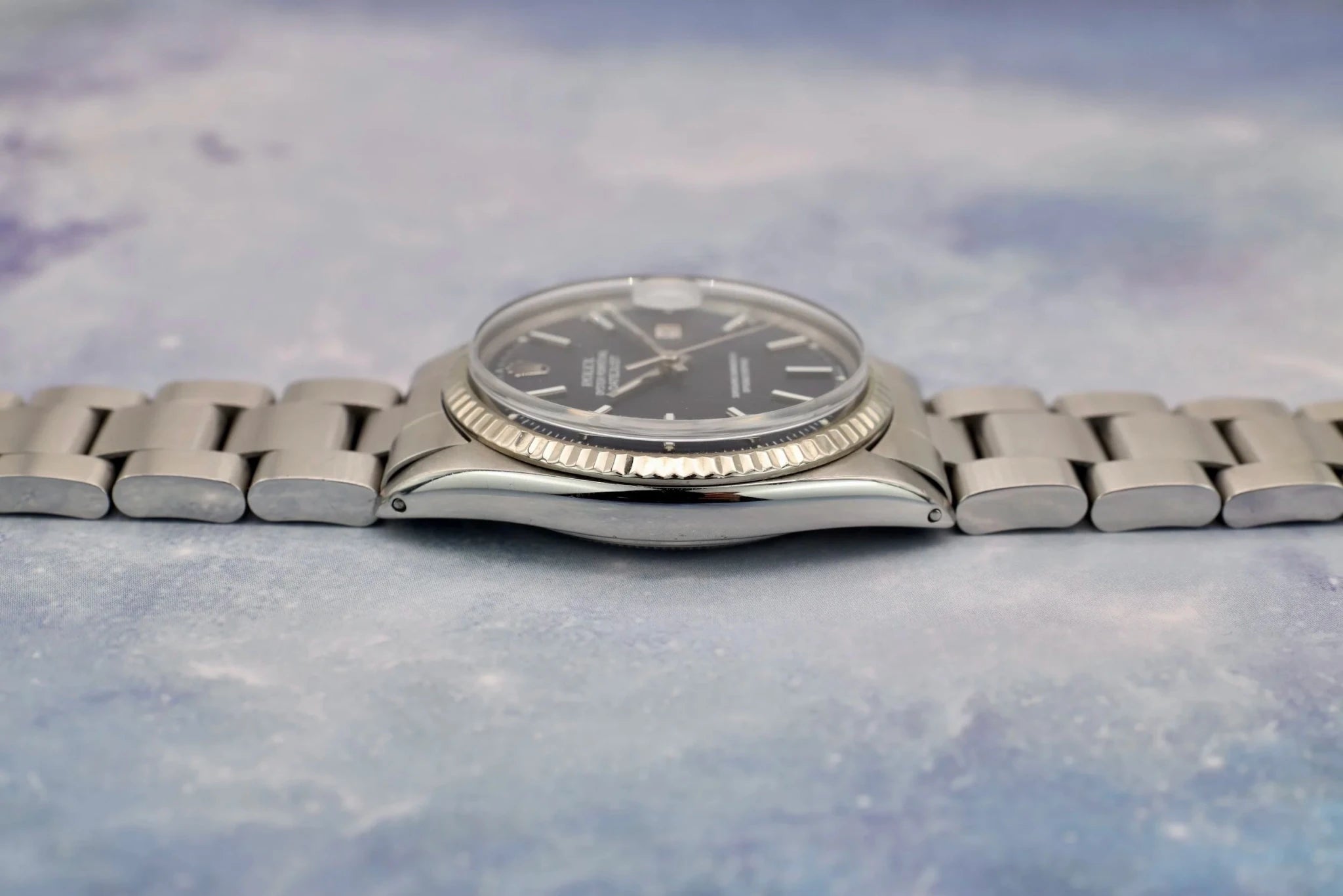 1971 Rolex Datejust Ref. 1601 | Matte Blue Dial - Sierra Time Co