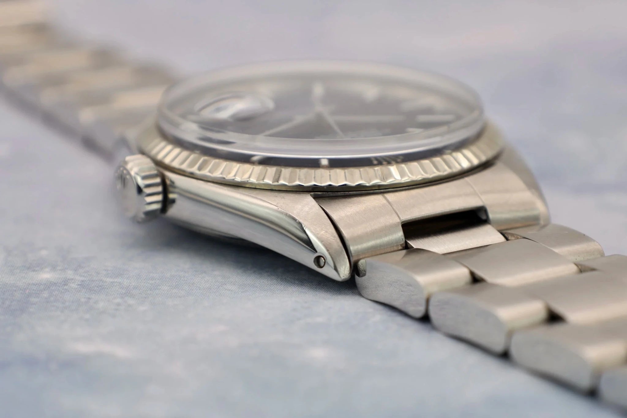 1971 Rolex Datejust Ref. 1601 | Matte Blue Dial - Sierra Time Co