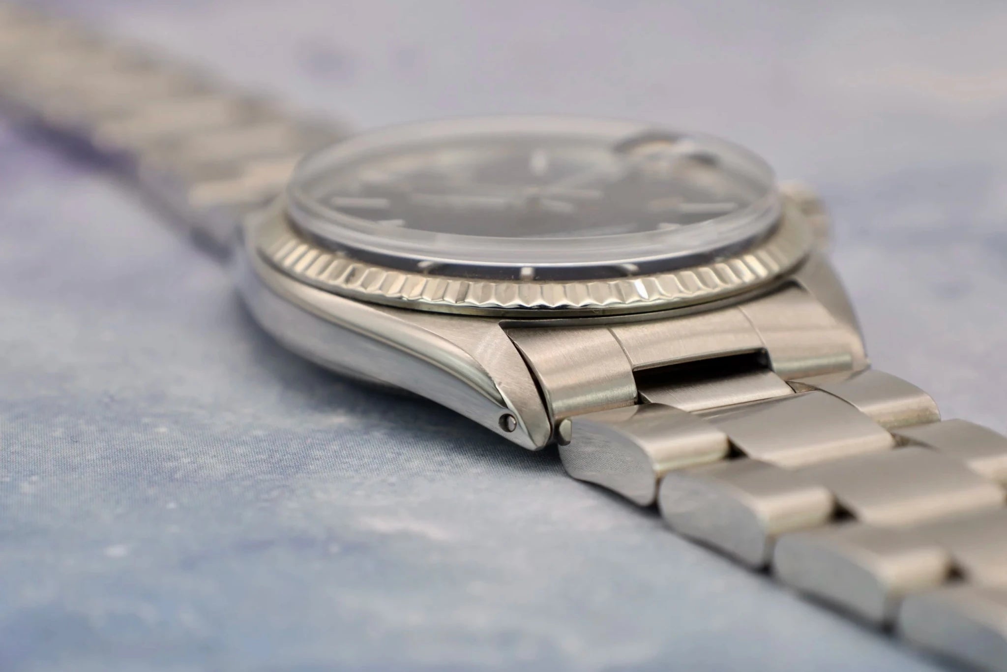 1971 Rolex Datejust Ref. 1601 | Matte Blue Dial - Sierra Time Co