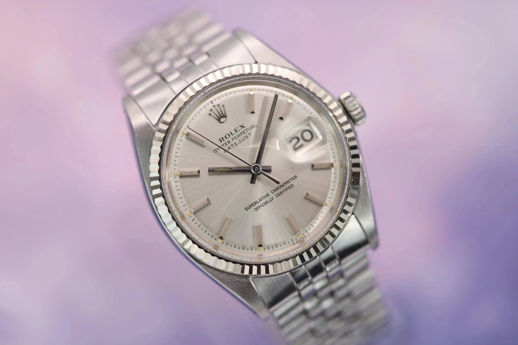 1971 Rolex Datejust Ref. 1601 | Silver Dial - Sierra Time Co