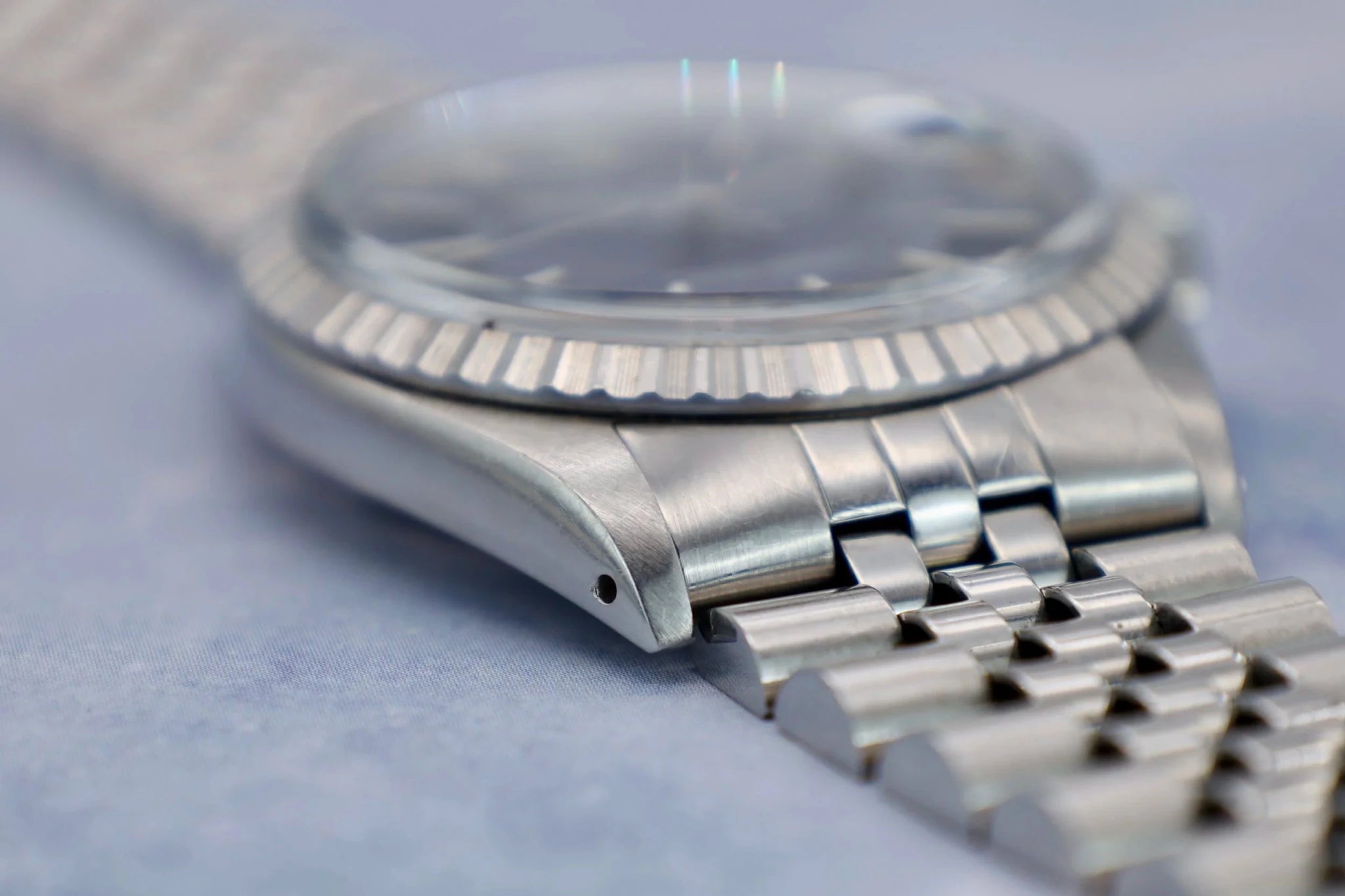 1971 Rolex Datejust Ref. 1603 | Blue Mosaic Dial - Sierra Time Co