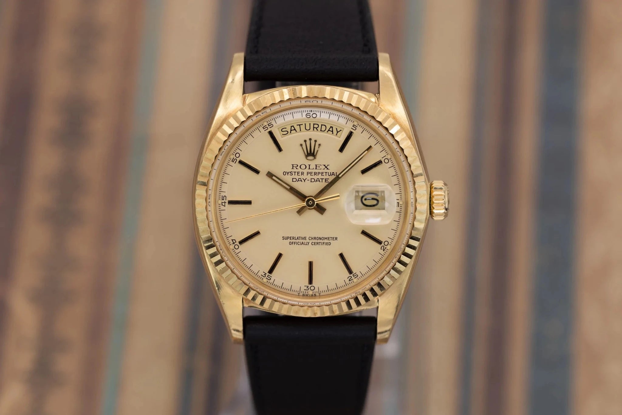 1971 Rolex Day-Date Ref. 1803 | Light Champagne Chapter Ring Dial - Sierra Time Co