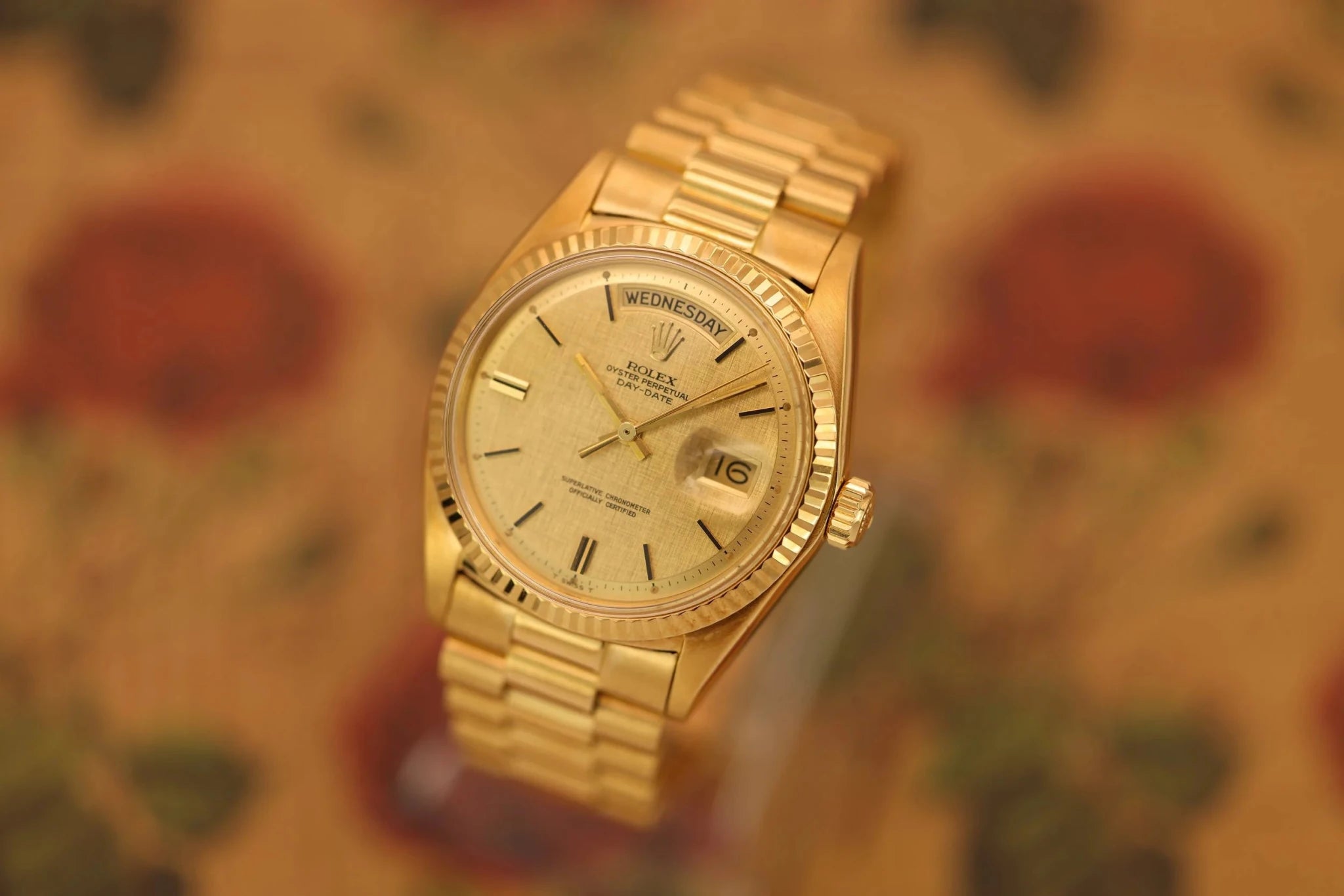 1971 Rolex Day-Date Ref. 1803 | Mint Condition | Linen Dial - Sierra Time Co