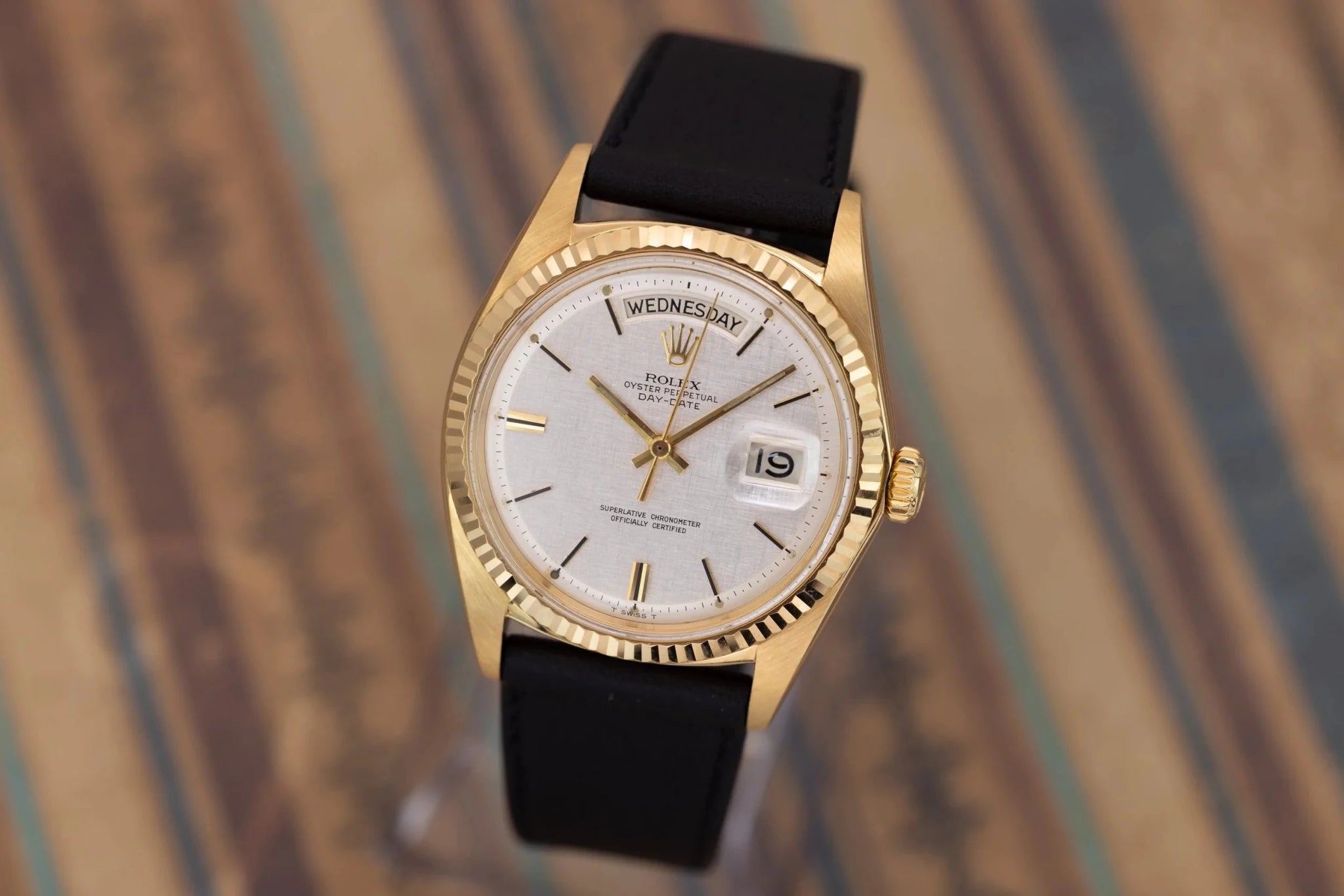 1971 Rolex Day-Date Ref. 1803 | Silver Linen Dial - Sierra Time Co