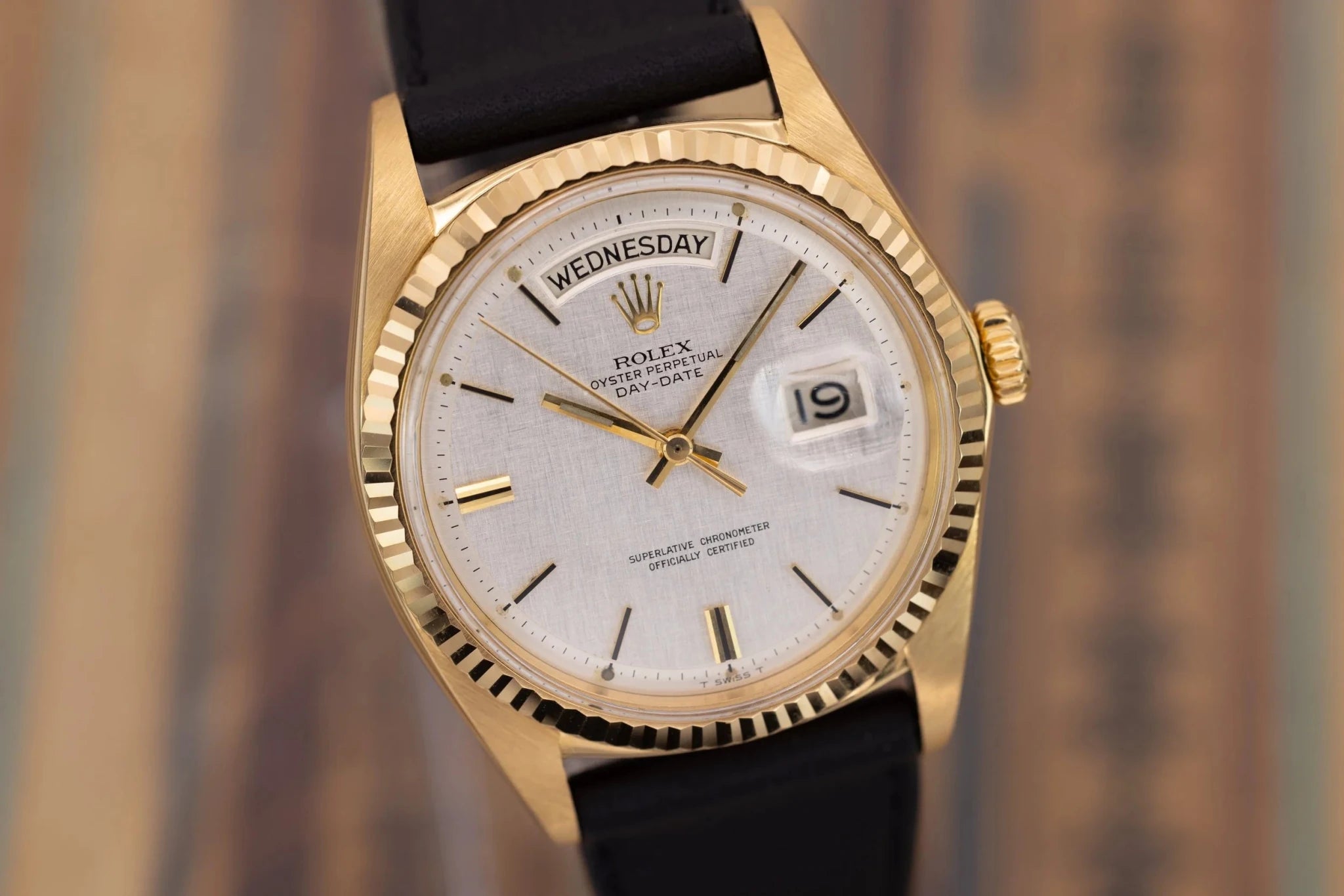 1971 Rolex Day-Date Ref. 1803 | Silver Linen Dial - Sierra Time Co