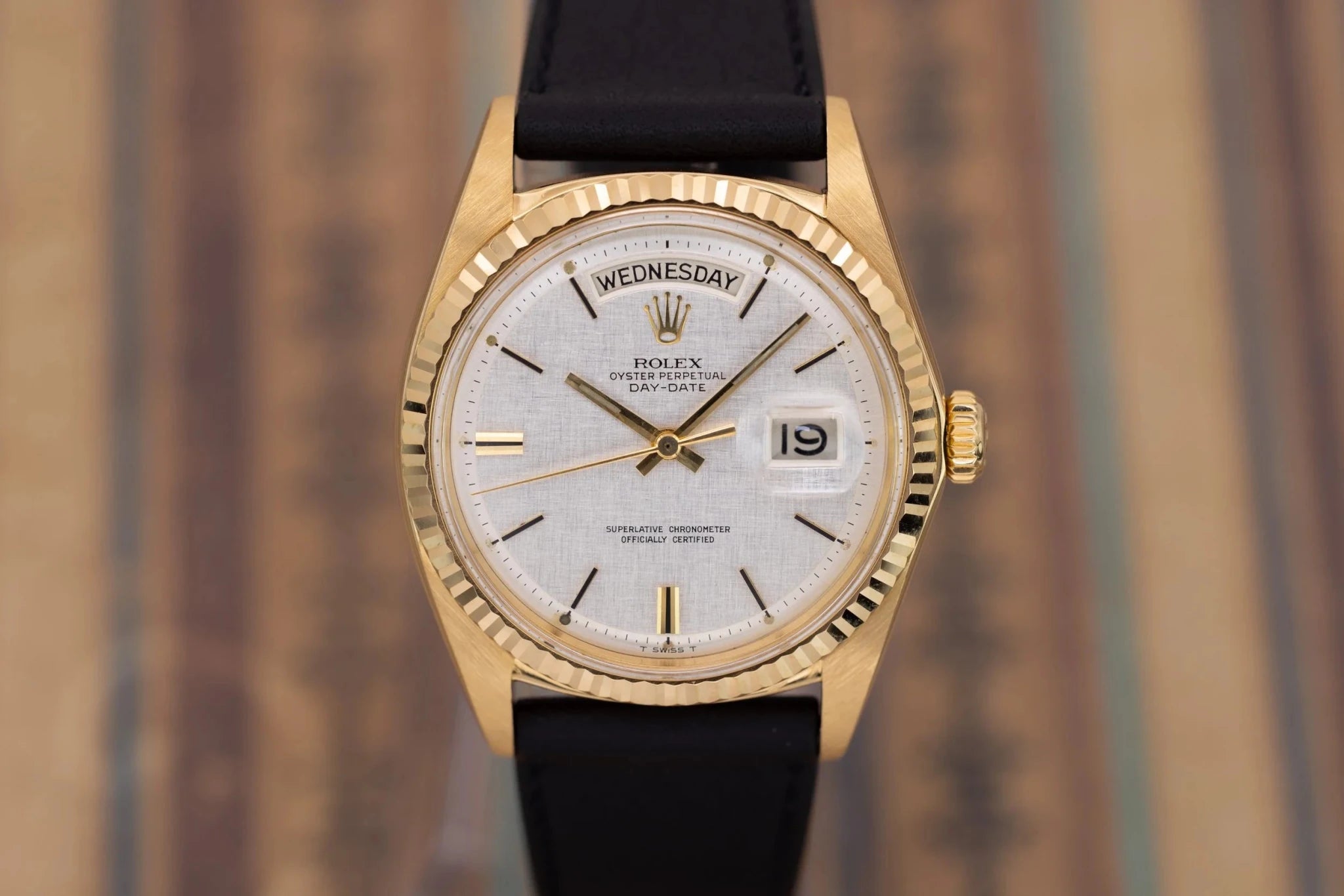 1971 Rolex Day-Date Ref. 1803 | Silver Linen Dial - Sierra Time Co