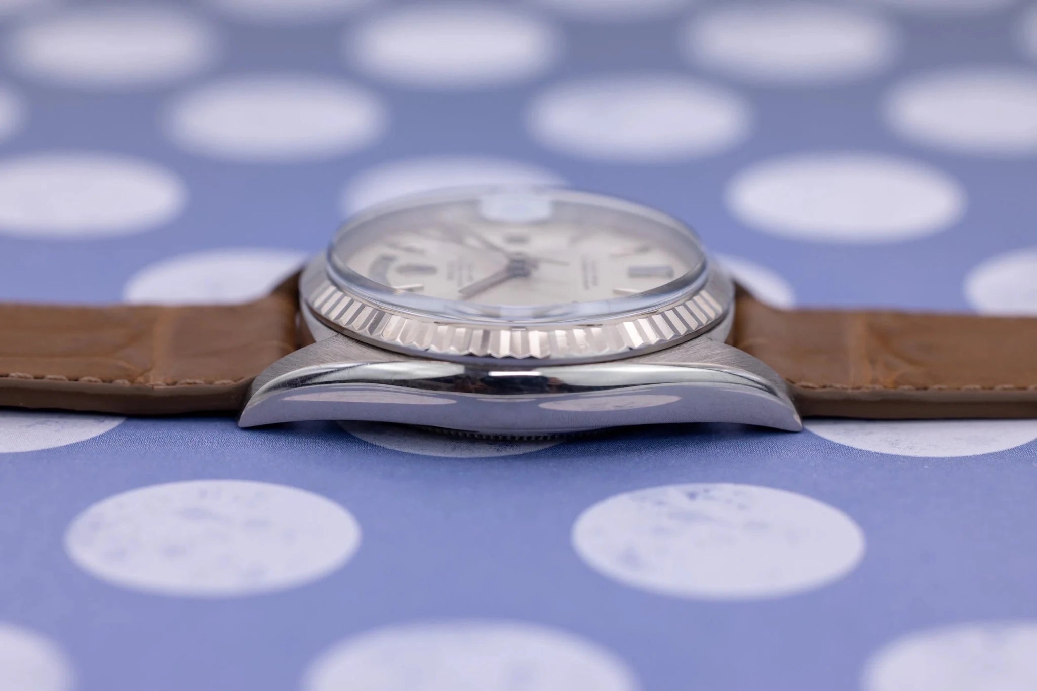 1971 Rolex Day-Date Ref. 1807 | 18K WG | Silver Non-Lume Dial - Sierra Time Co