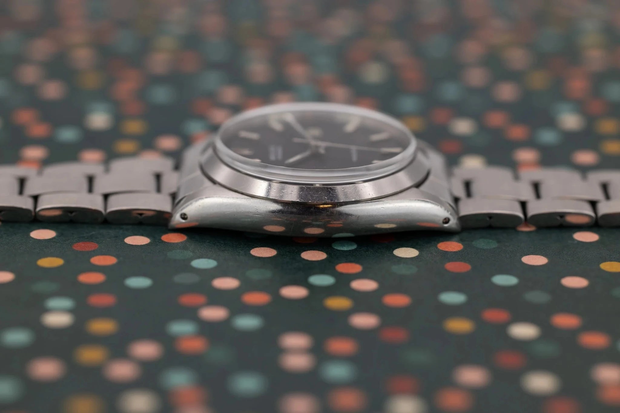 1971 Rolex Oysterdate Ref. 6694 | Matte Black Dial - Sierra Time Co