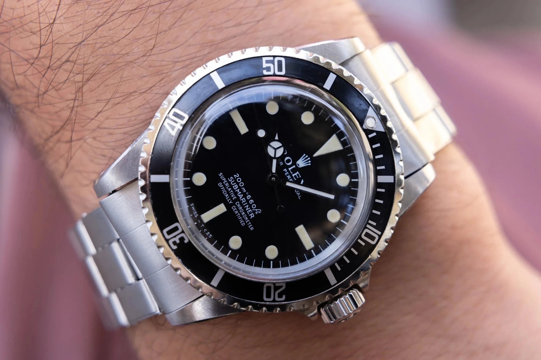 1971 Rolex Submariner Ref. 5512 | Meters First Dial - Sierra Time Co