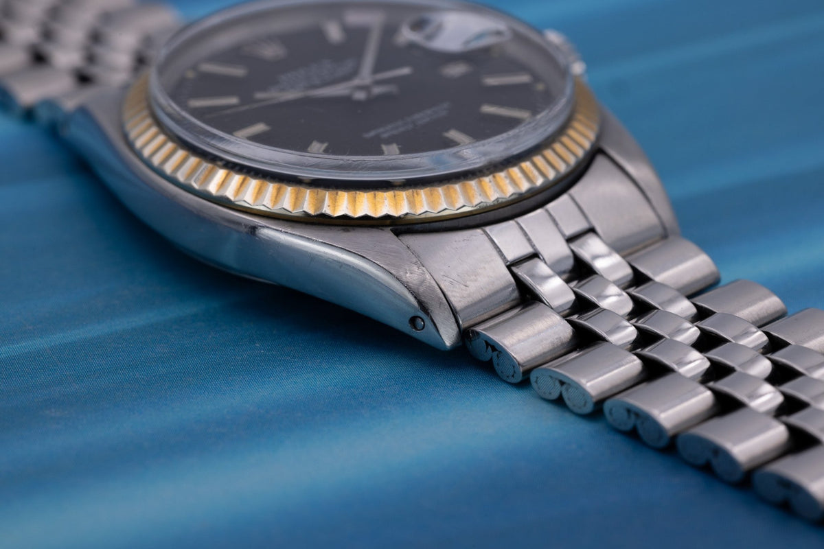 1972 Rolex Datejust Ref. 1601 | Matte Black Dial - Sierra Time Co