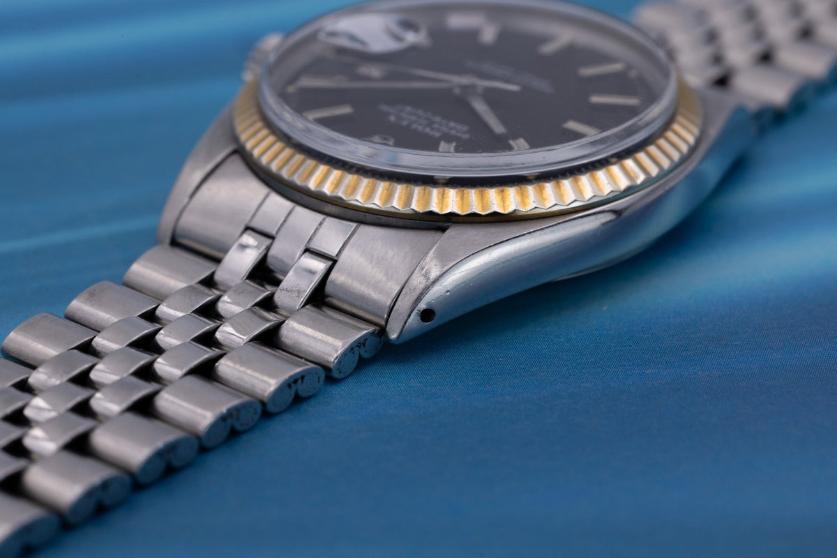 1972 Rolex Datejust Ref. 1601 | Matte Black Dial - Sierra Time Co
