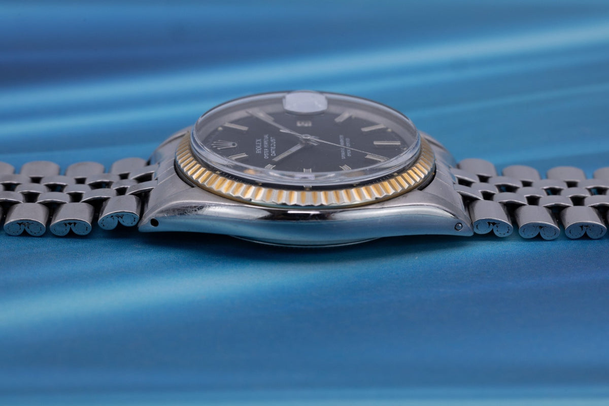 1972 Rolex Datejust Ref. 1601 | Matte Black Dial - Sierra Time Co