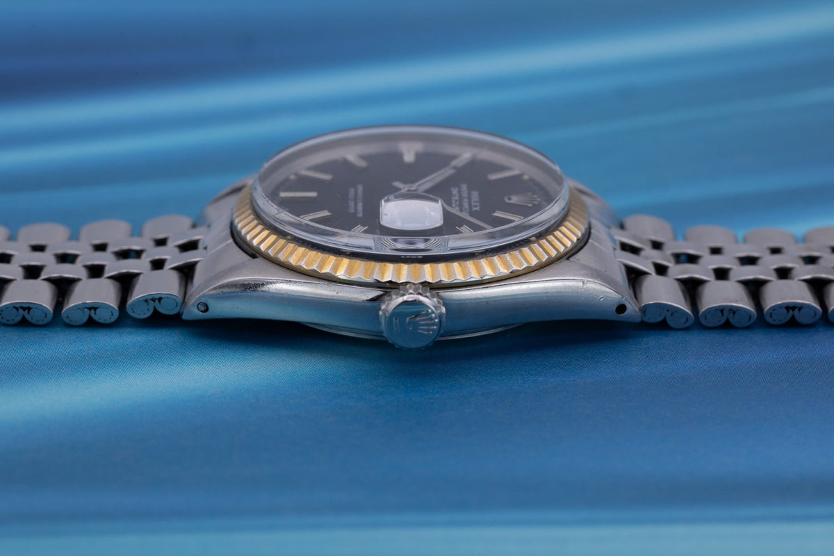 1972 Rolex Datejust Ref. 1601 | Matte Black Dial - Sierra Time Co