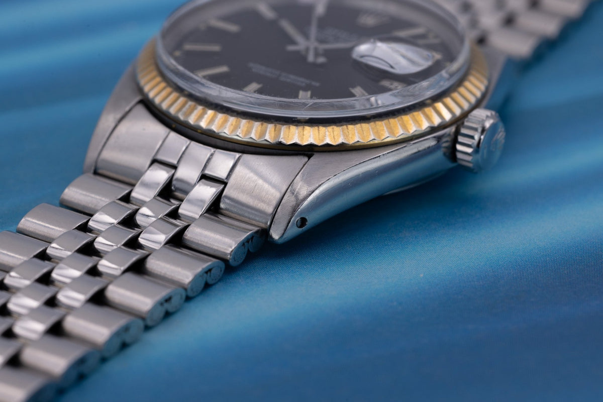 1972 Rolex Datejust Ref. 1601 | Matte Black Dial - Sierra Time Co