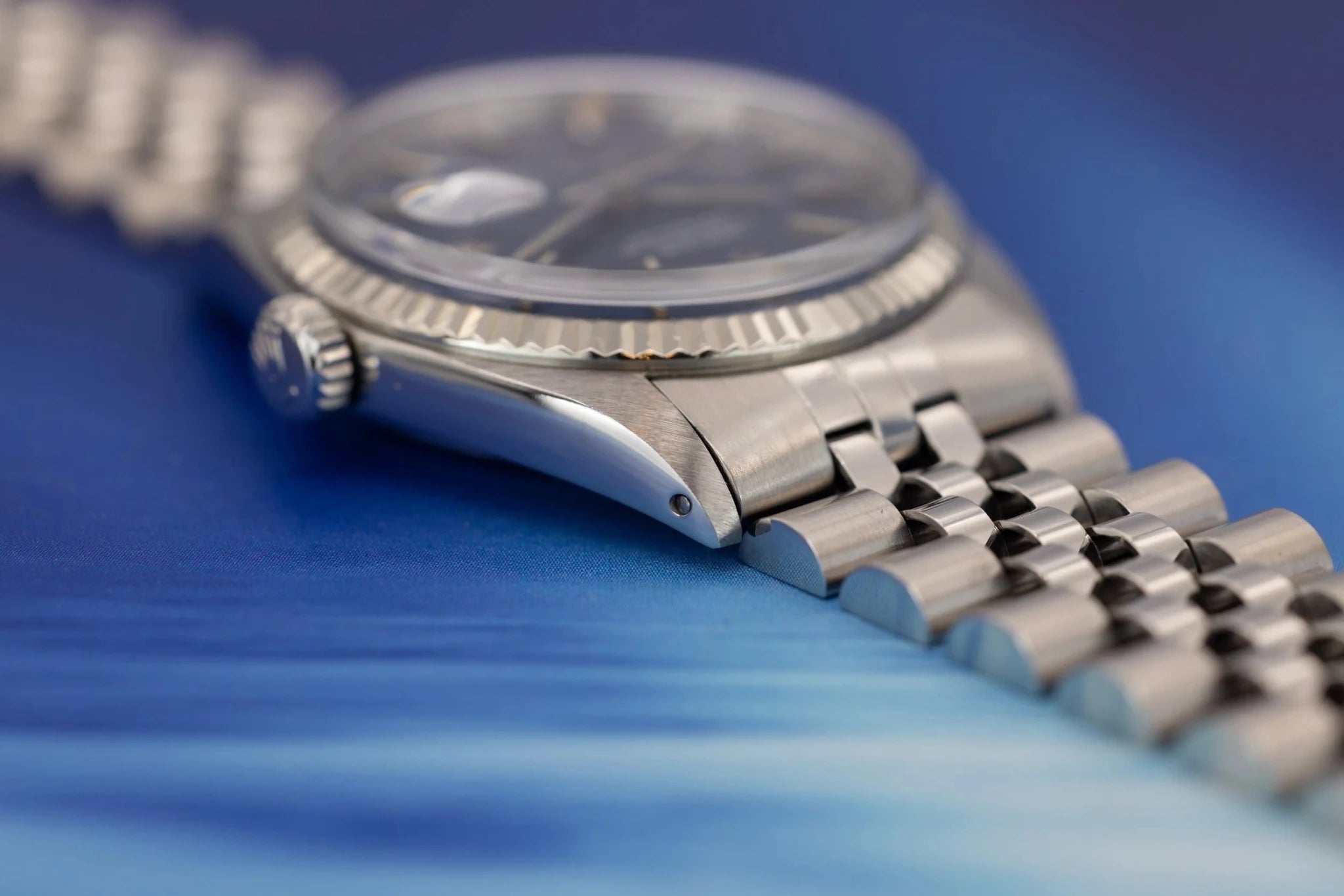 1972 Rolex Datejust Ref. 1601 | Rare Matte Navy Blue Dial - Sierra Time Co