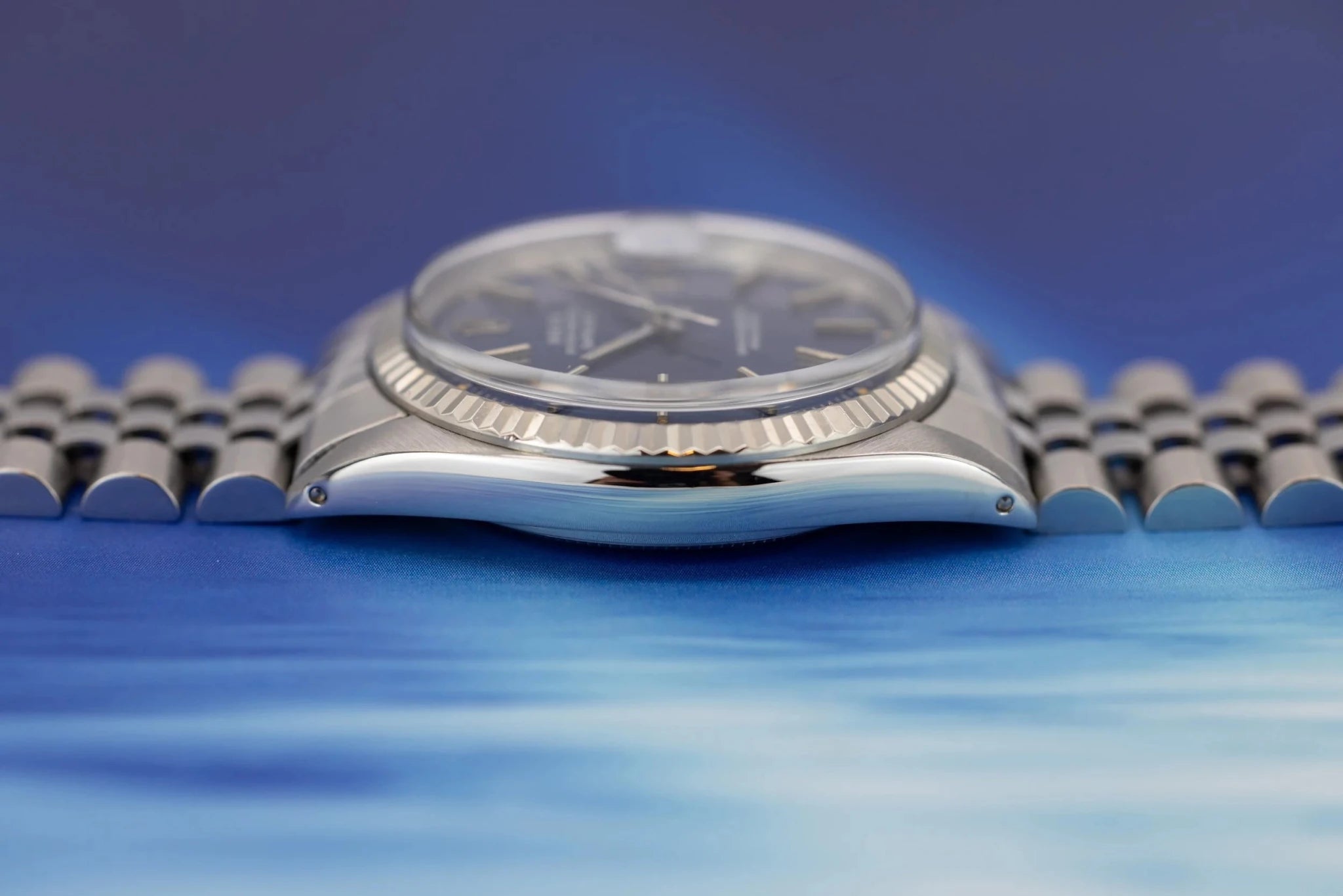 1972 Rolex Datejust Ref. 1601 | Rare Matte Navy Blue Dial - Sierra Time Co
