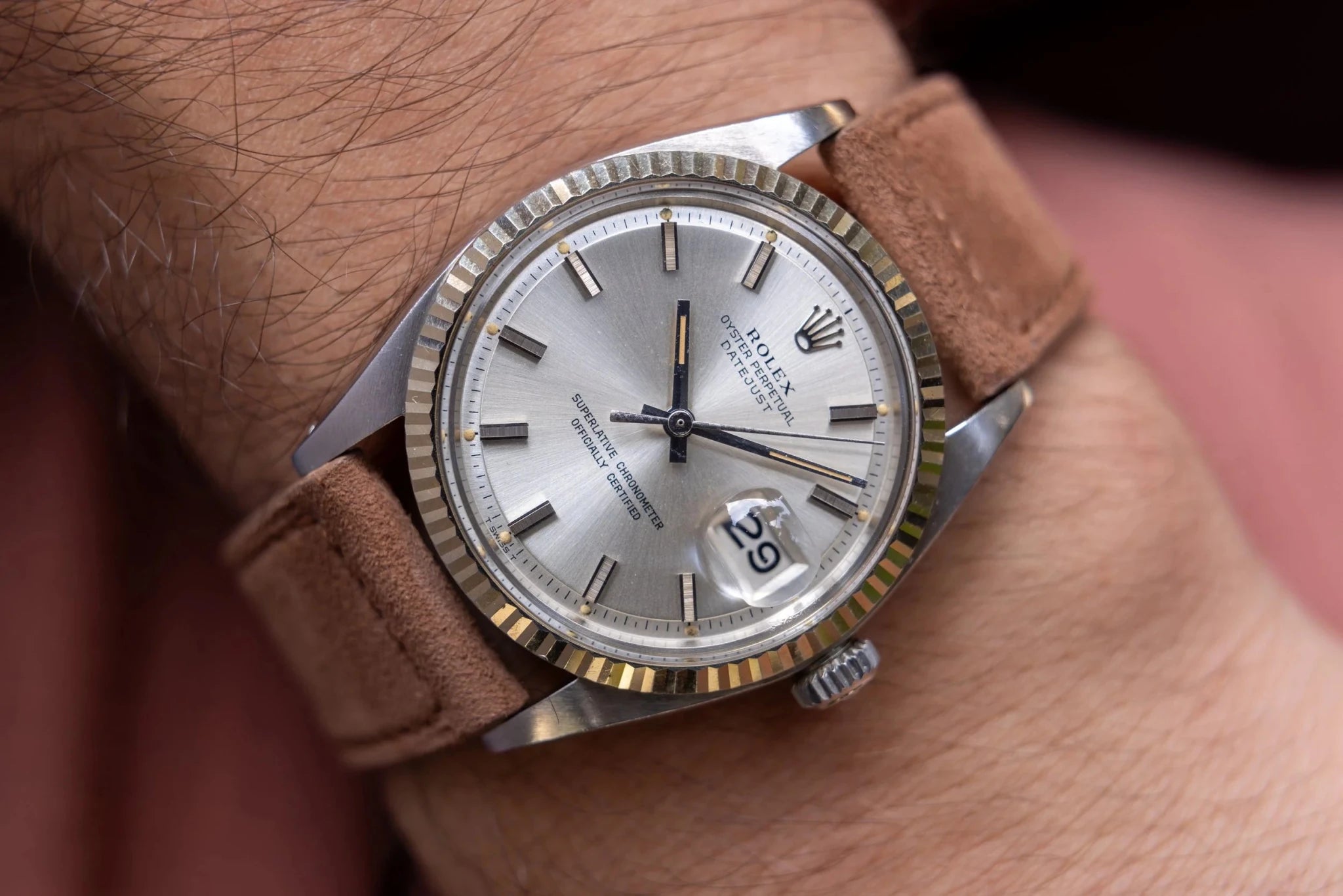 1972 Rolex Datejust Ref. 1601 | Silver Dial - Sierra Time Co