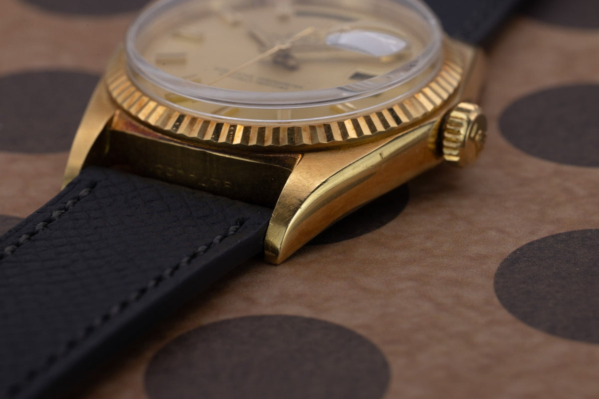 1972 Rolex Day-Date Ref. 1803 | Champagne Wide Boy Dial - Sierra Time Co