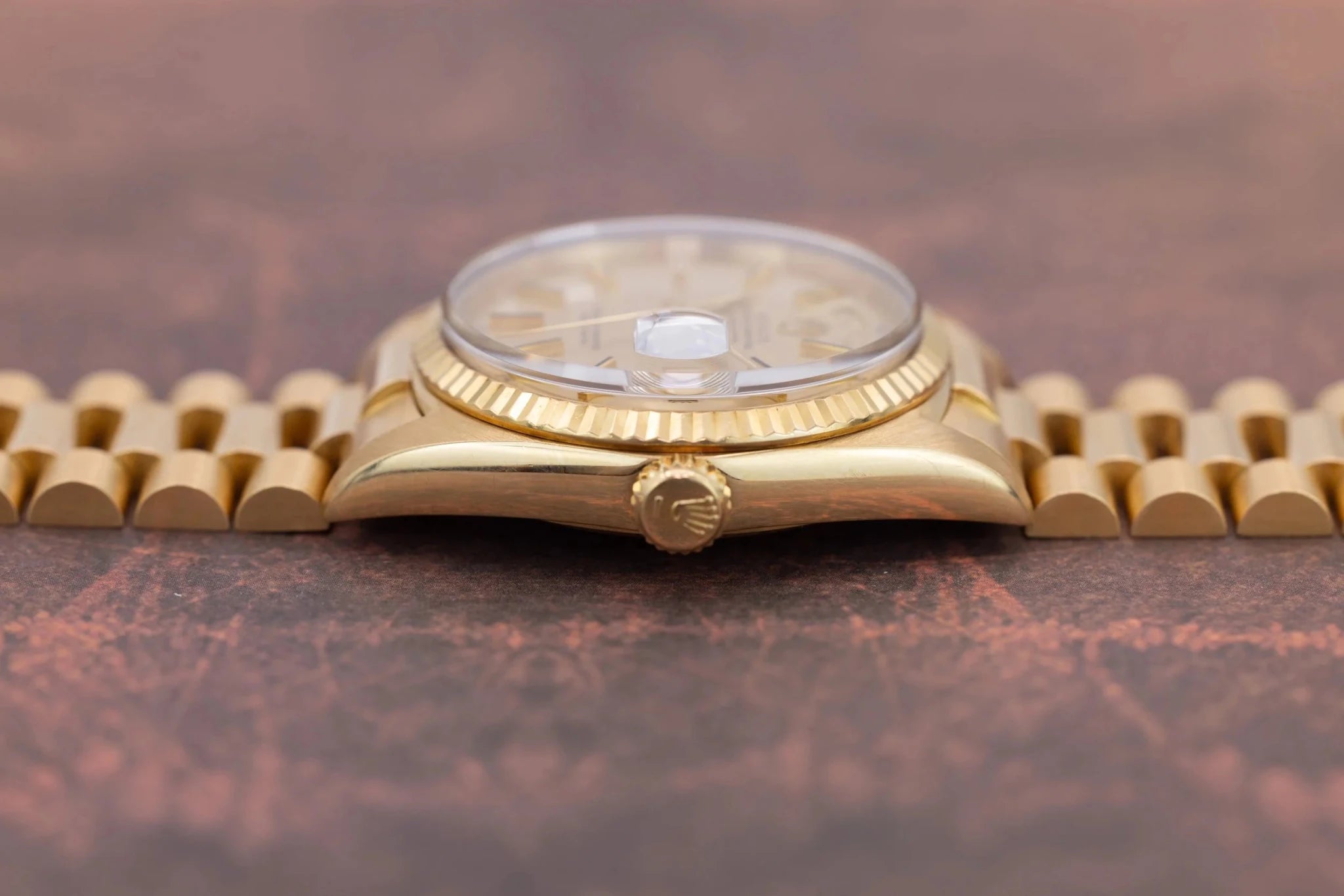 1972 Rolex Day-Date Ref. 1803 | Matte Champagne Dial | Box and Papers - Sierra Time Co