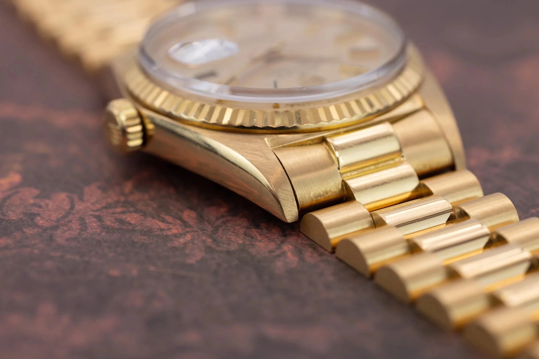1972 Rolex Day-Date Ref. 1803 | Matte Champagne Dial | Box and Papers - Sierra Time Co